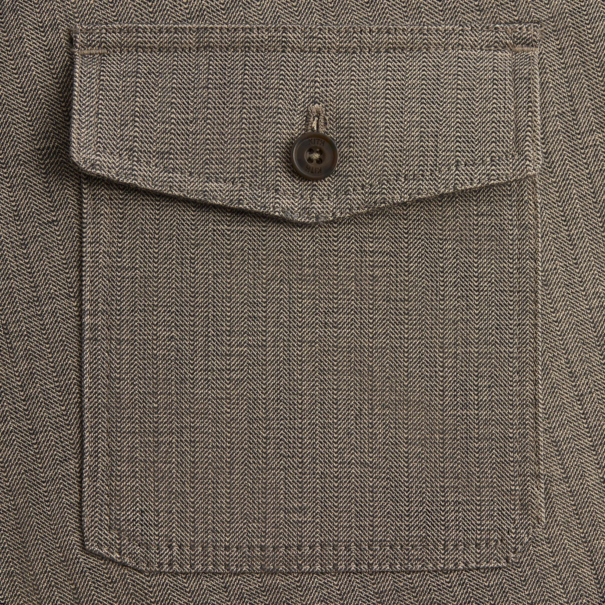 Kith Herringbone Dobby Tyler Pant - Palomino sold by Kith product image thumbnail 4