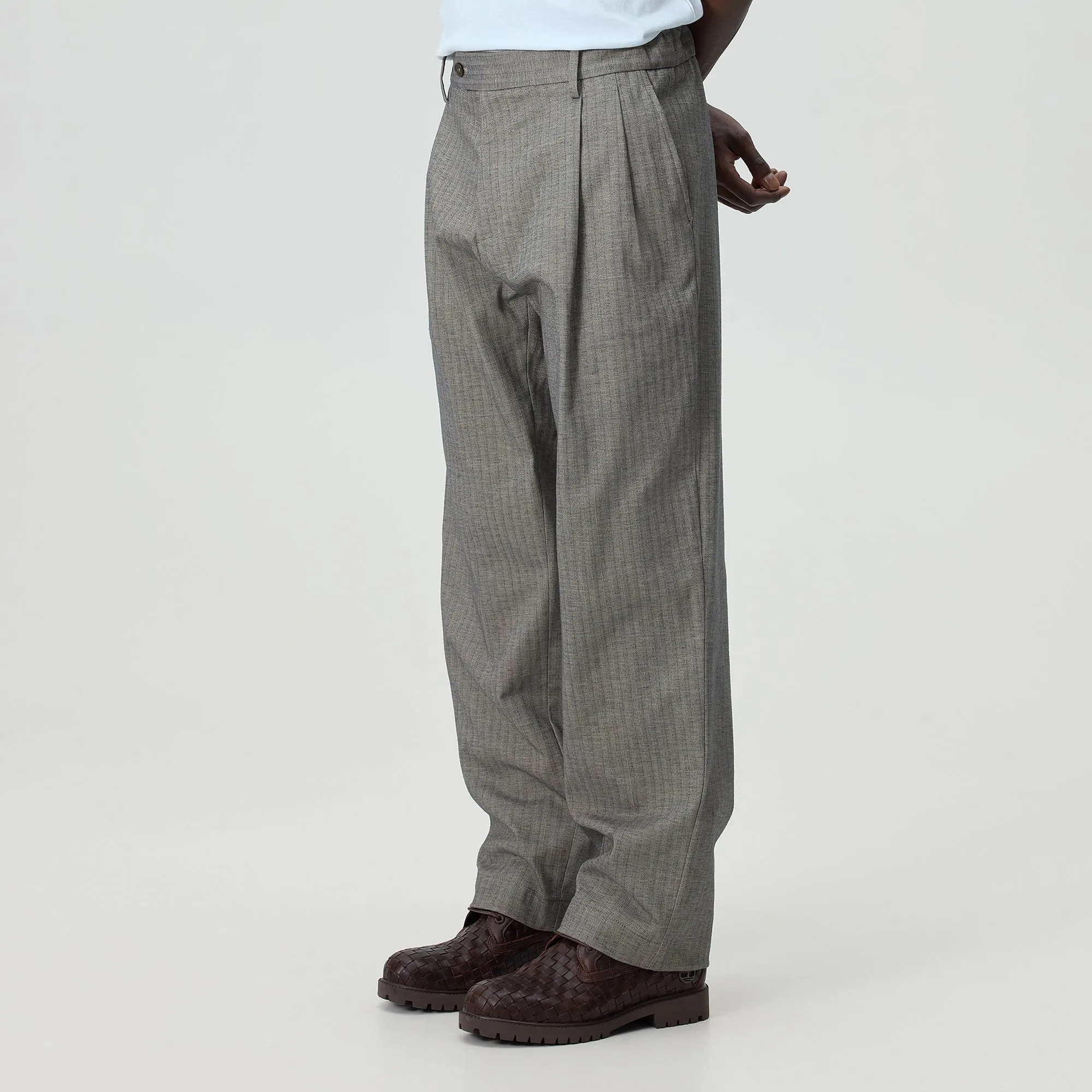 Kith Herringbone Dobby Tyler Pant - Palomino sold by Kith product image thumbnail 2