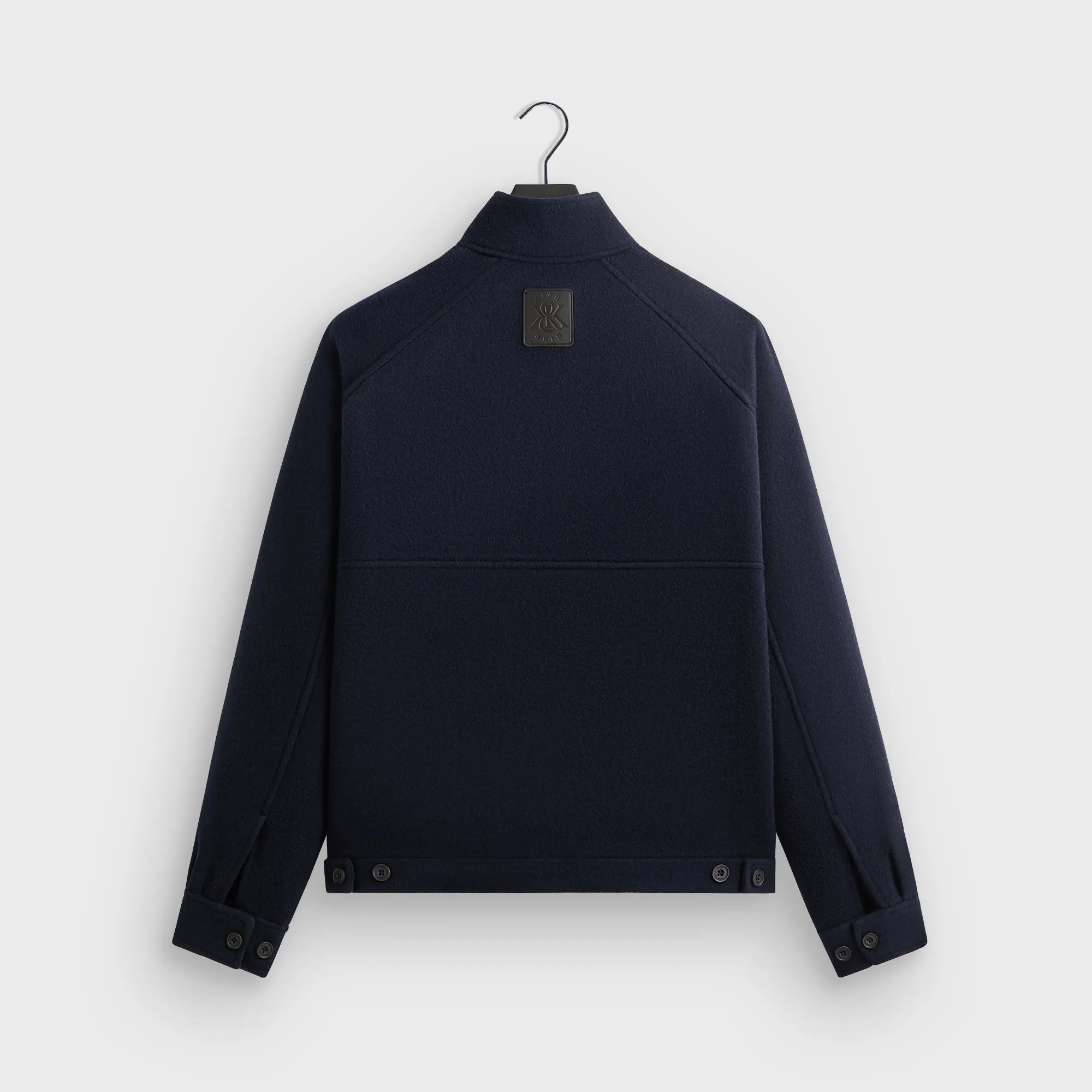 Kith Double Face Wool Harrington Jacket - Nocturnal sold by Kith product image thumbnail 2