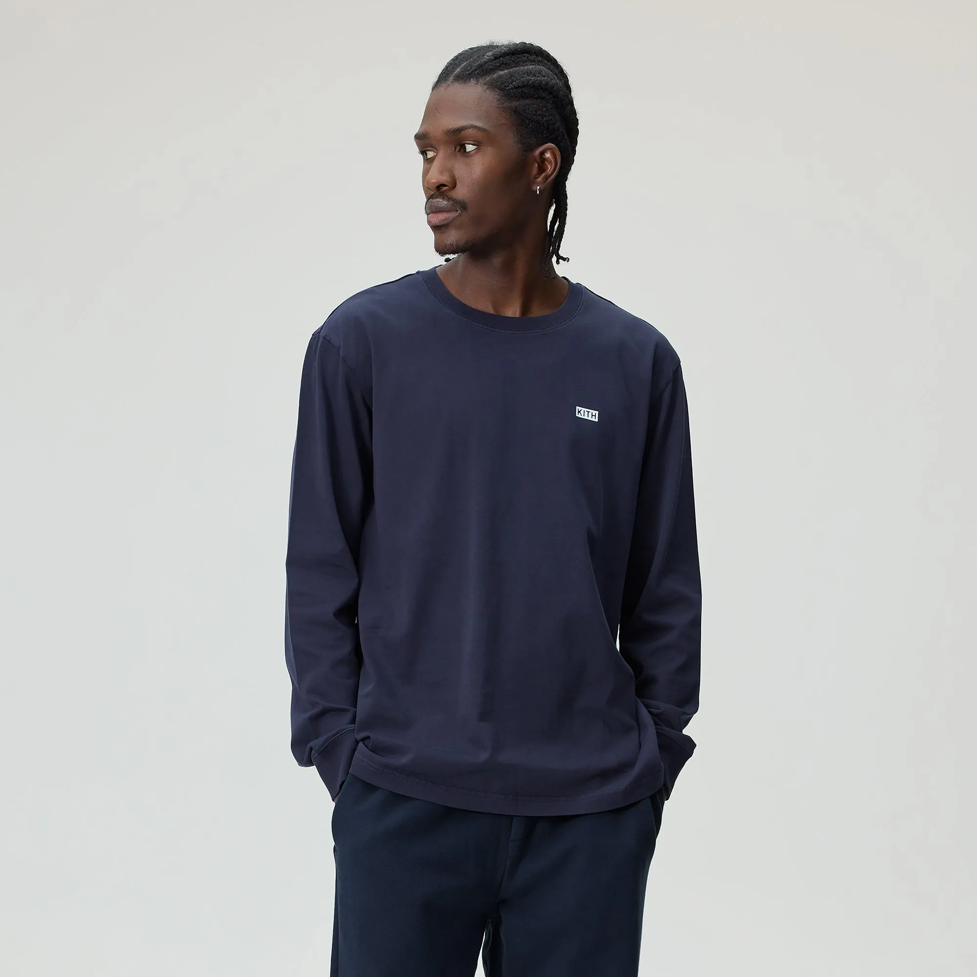 Kith Long Sleeve LAX Tee - Ink sold by Kith product image thumbnail 2
