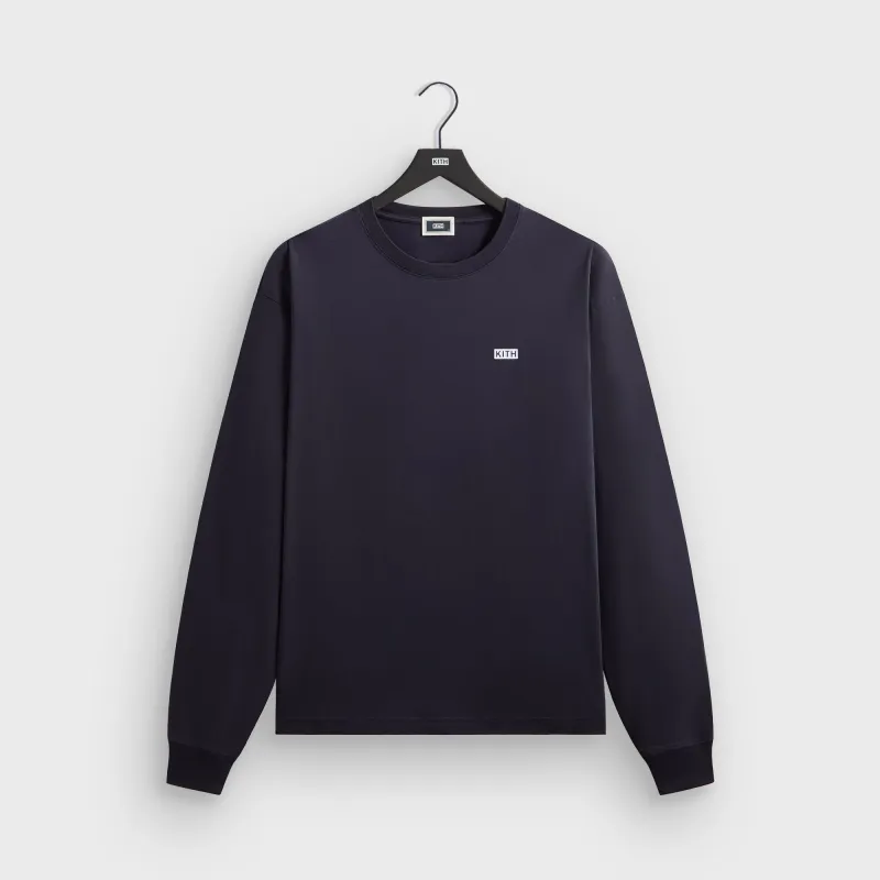 Kith Long Sleeve LAX Tee - Ink sold by Kith