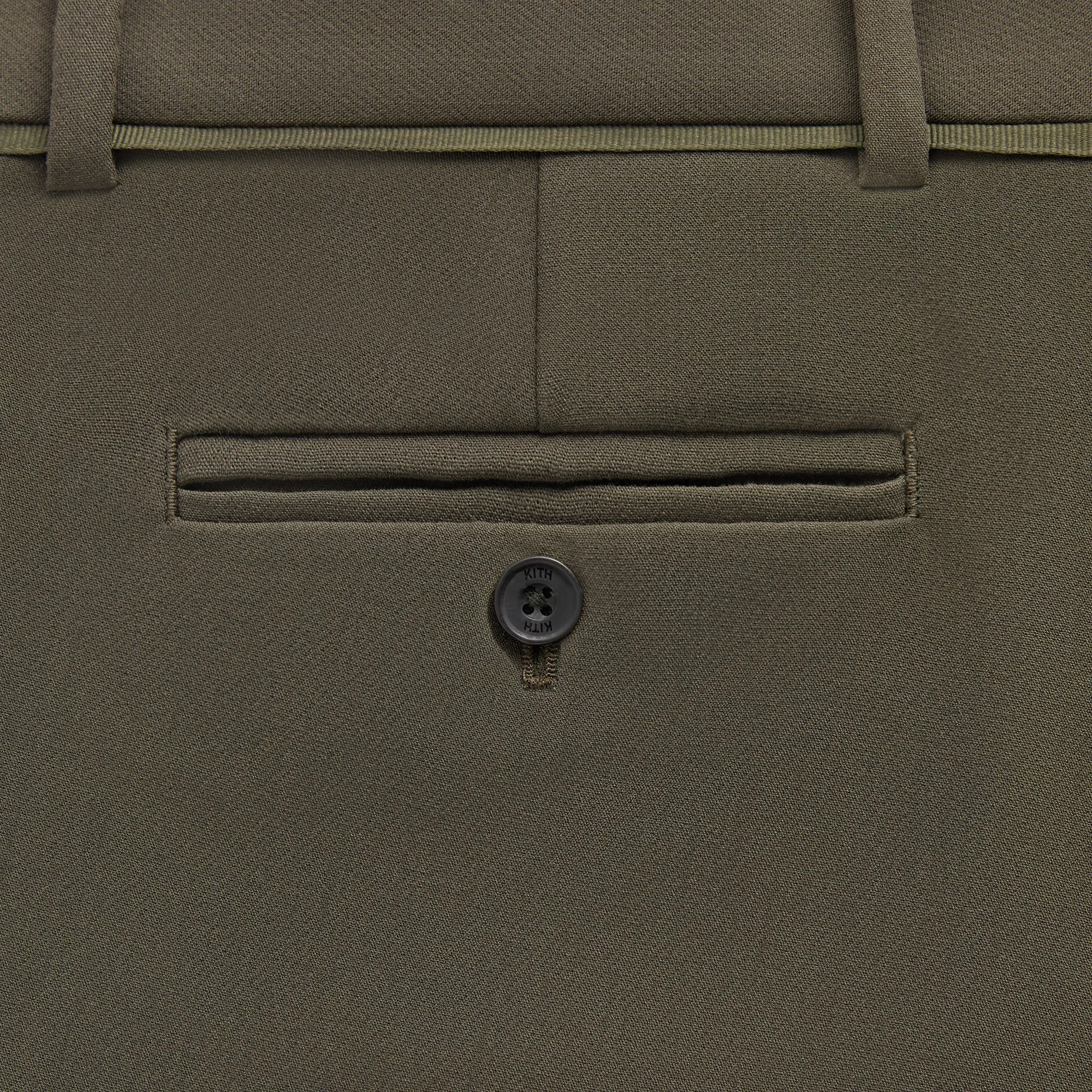 Kith Midweight Double Weave Crosby Trouser - Cypress sold by Kith product image thumbnail 5