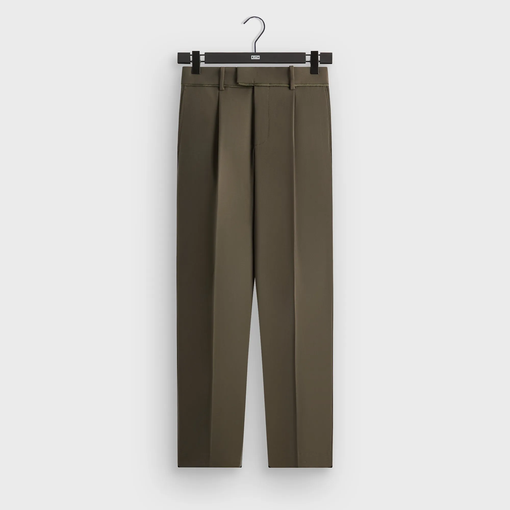Kith Midweight Double Weave Crosby Trouser - Cypress sold by Kith
