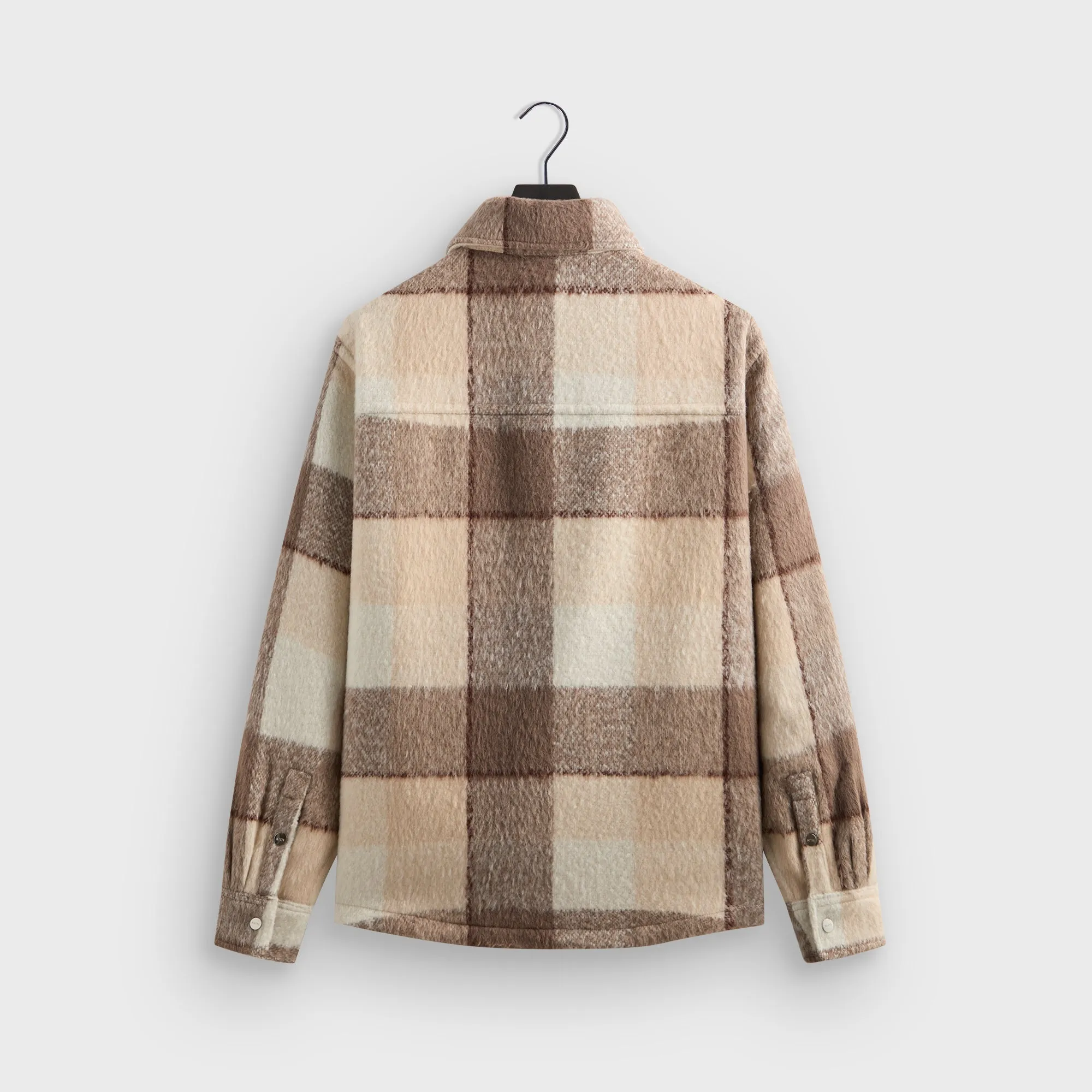 Kith Brushed Plaid Sheridan Shirt Jacket - Canvas sold by Kith product image thumbnail 3