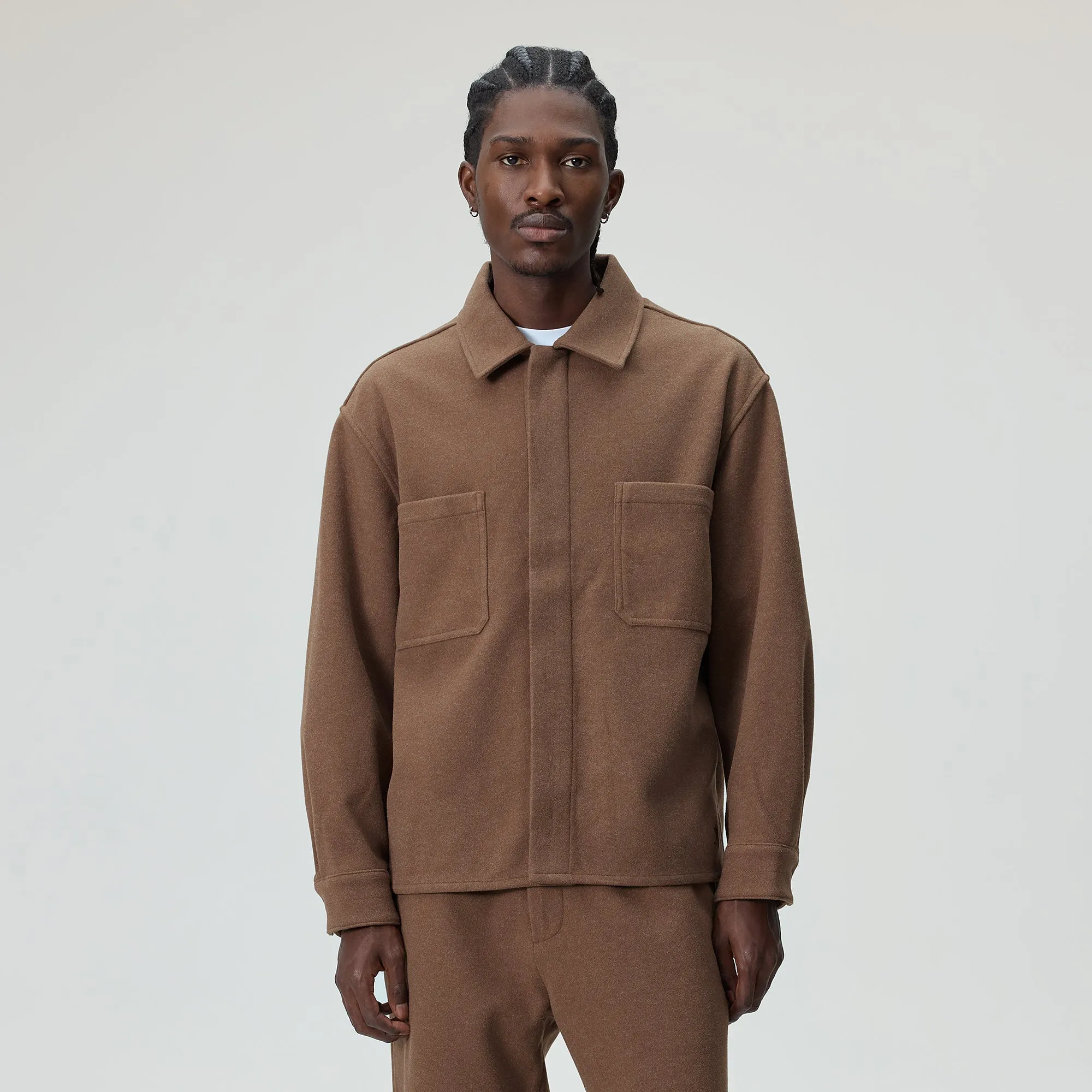 Kith Felted Jersey Ace Shirt - Poise sold by Kith product image thumbnail 2