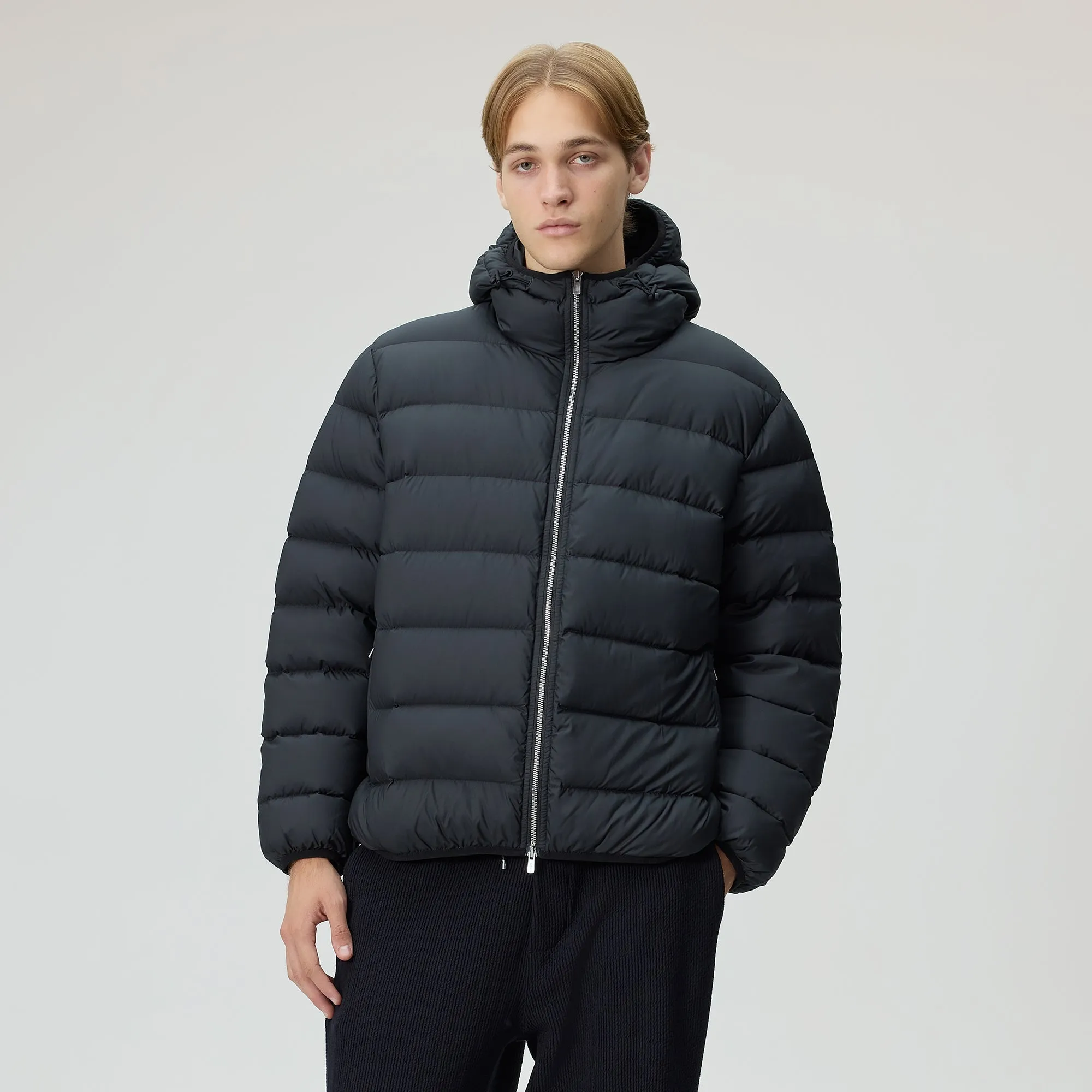 Kith Camron Lightweight Down Puffer Jacket - Black sold by Kith product image thumbnail 2