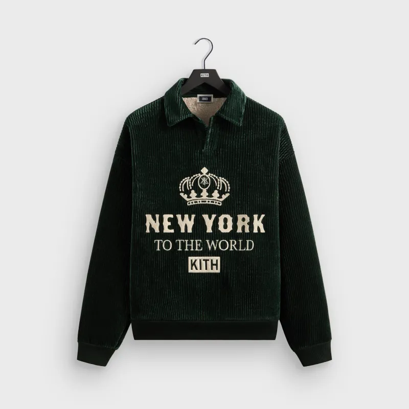 Kith Bonded Cord Boucle Nelson Rugby - Stadium made by Kith