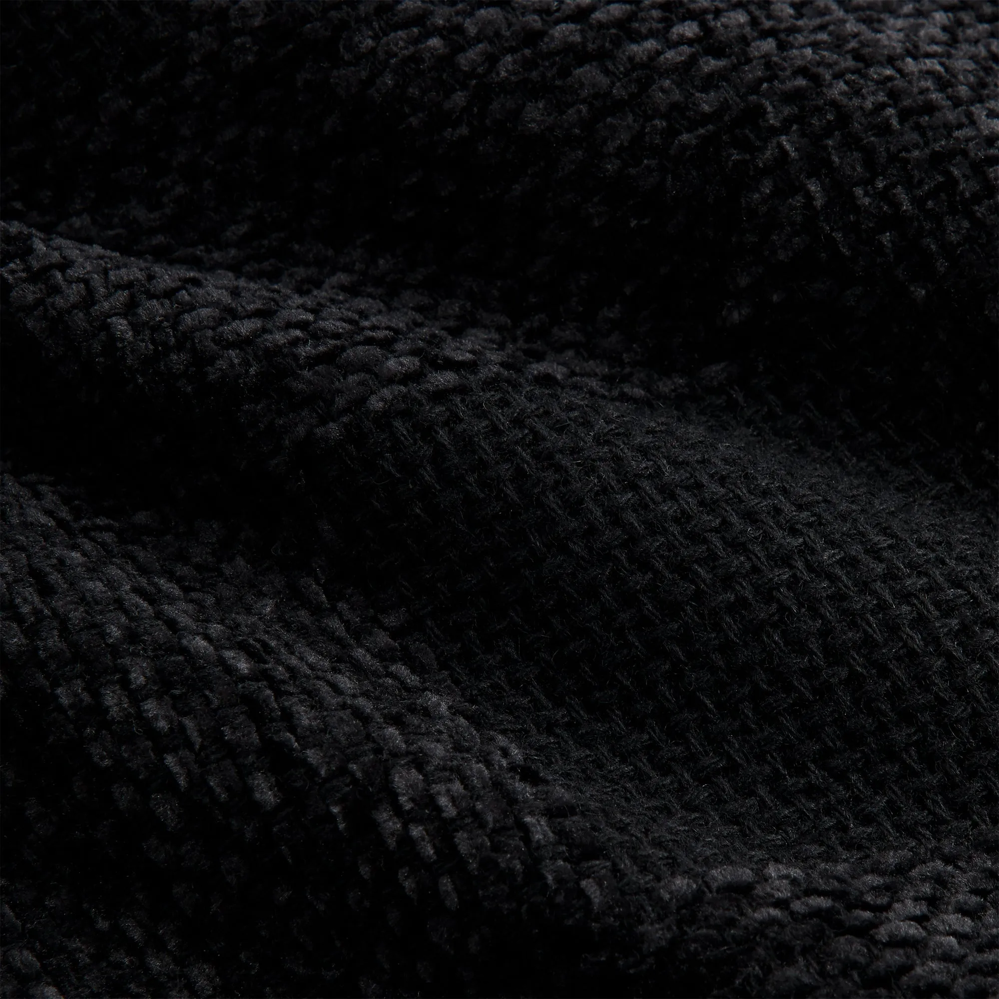 Kith Chenille Plaid Brixton Puffed Shirt Jacket - Black sold by Kith product image thumbnail 5