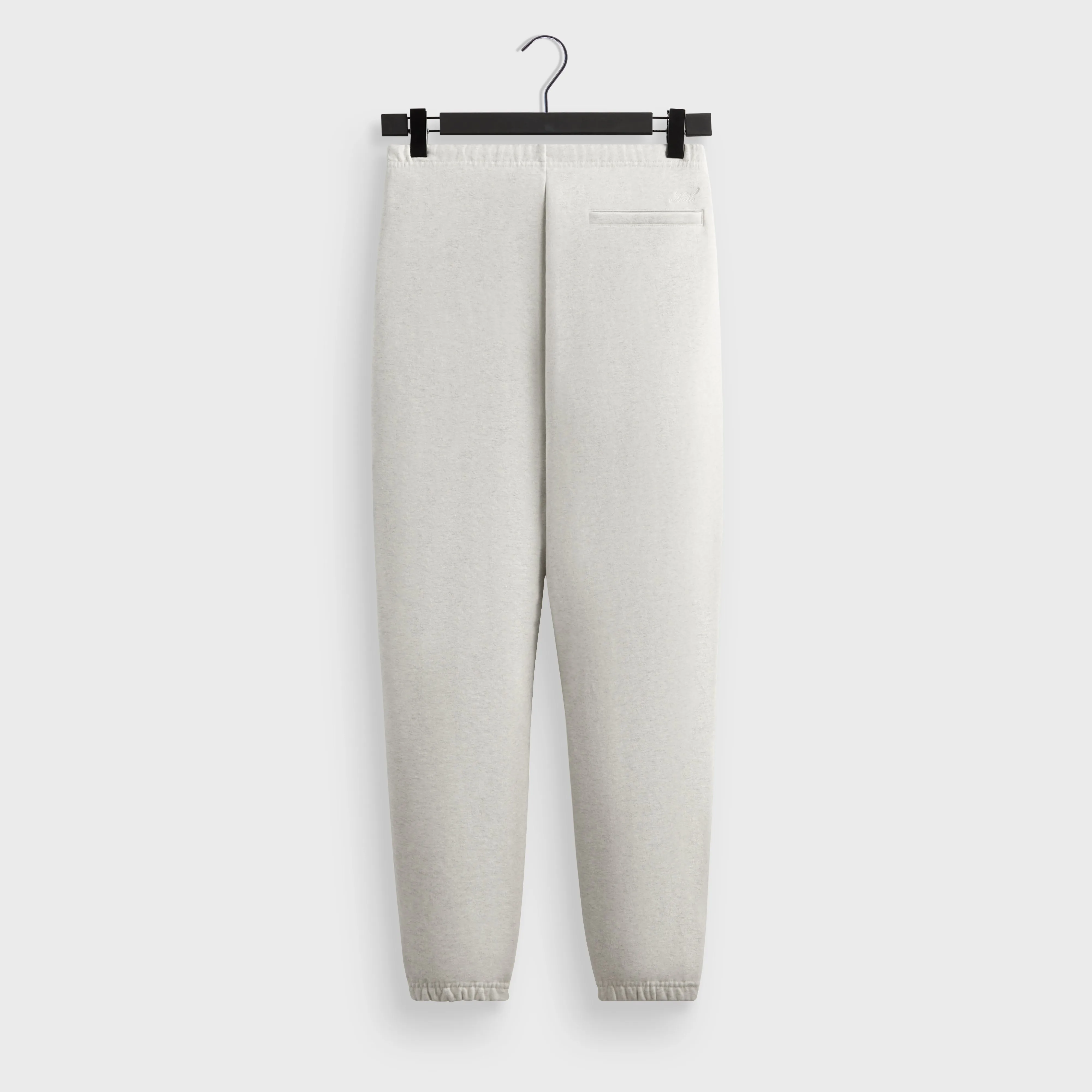 Kith Sueded French Terry Emmons Sweatpant - Light Heather Grey sold by Kith product image thumbnail 3