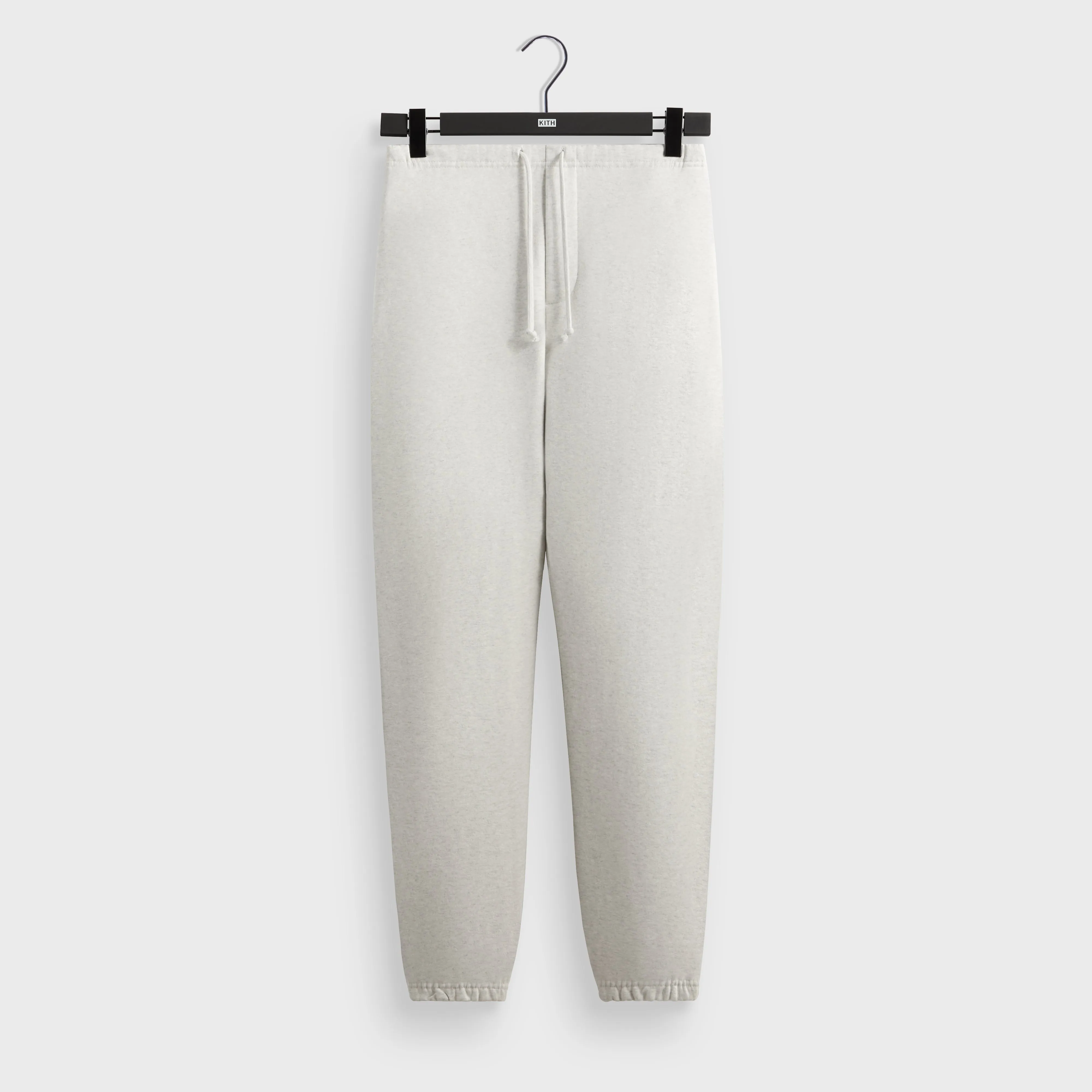 Kith Sueded French Terry Emmons Sweatpant - Light Heather Grey sold by Kith