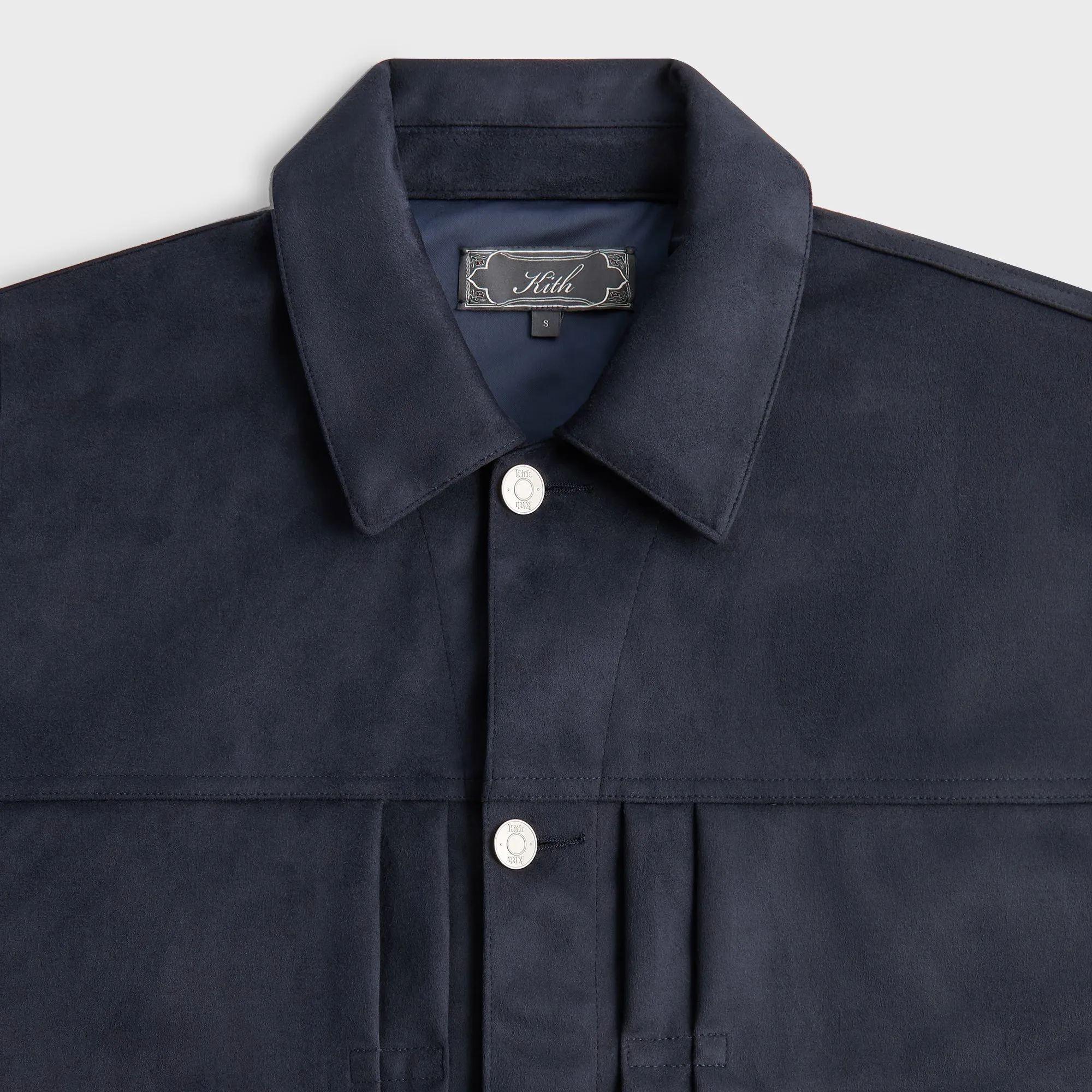 Kith Alonzo Microsuede Jacket - Nocturnal sold by Kith product image thumbnail 4