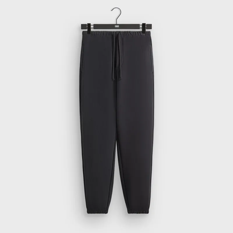 Kith Sueded French Terry Emmons Sweatpant - Black sold by Kith