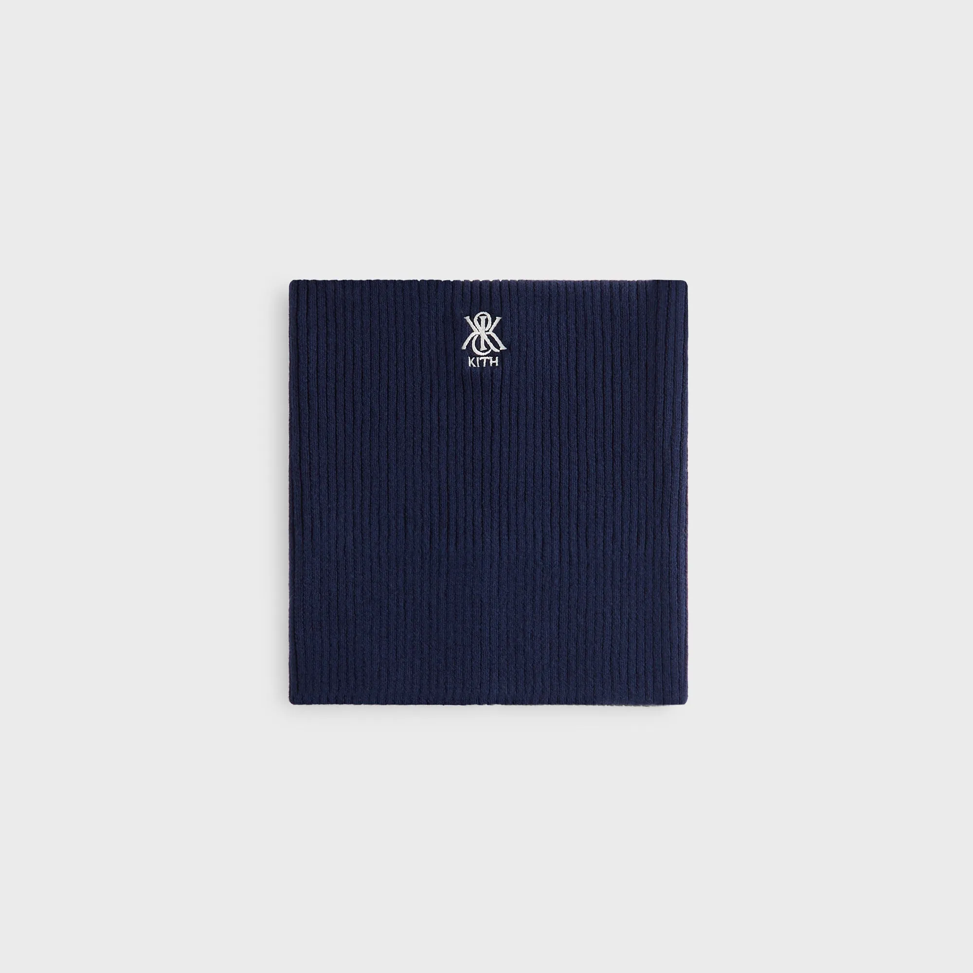 Kith Ribbed Neck Warmer - Nocturnal sold by Kith