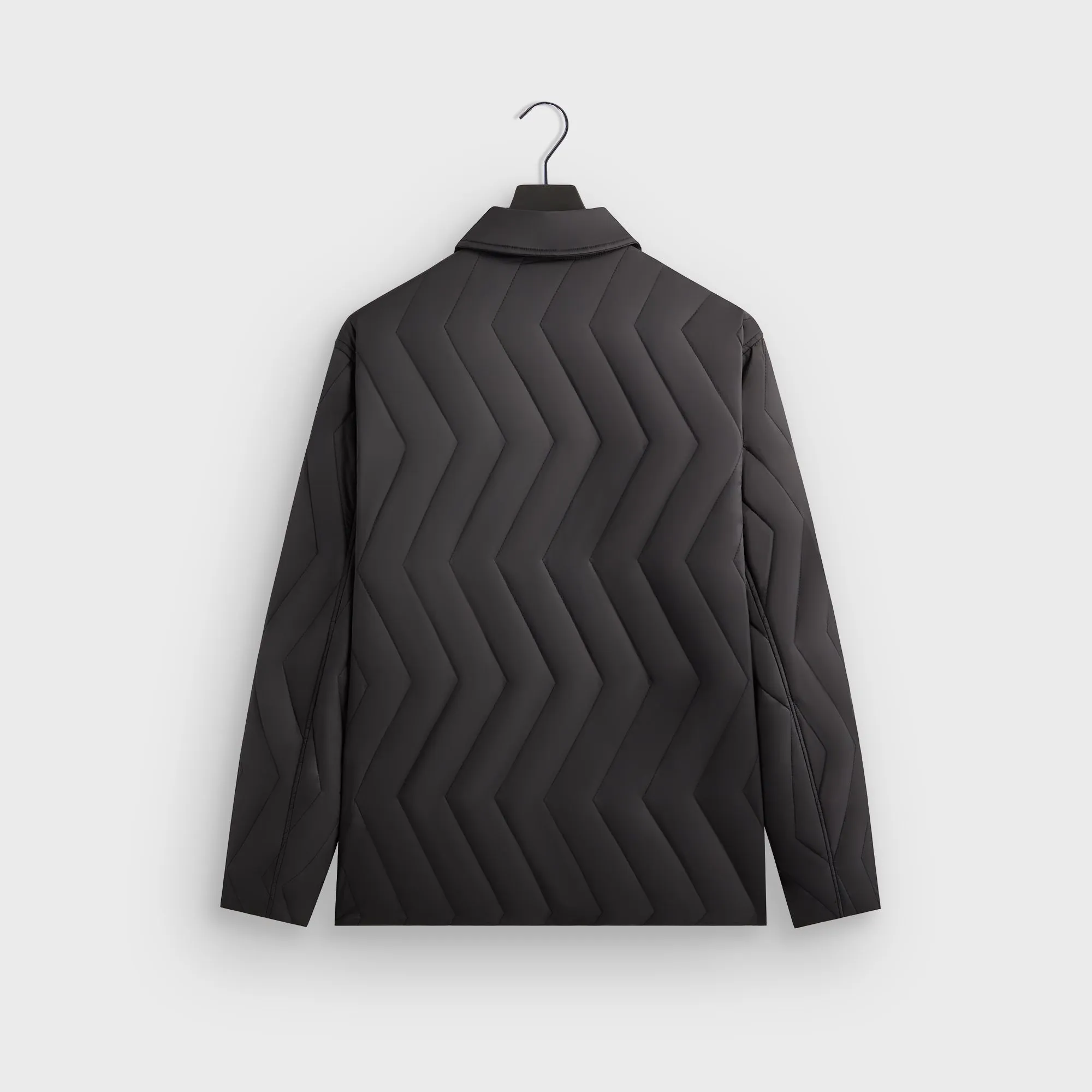 Kith Quilted Puffed Reese Shirt Jacket - Black sold by Kith product image thumbnail 3