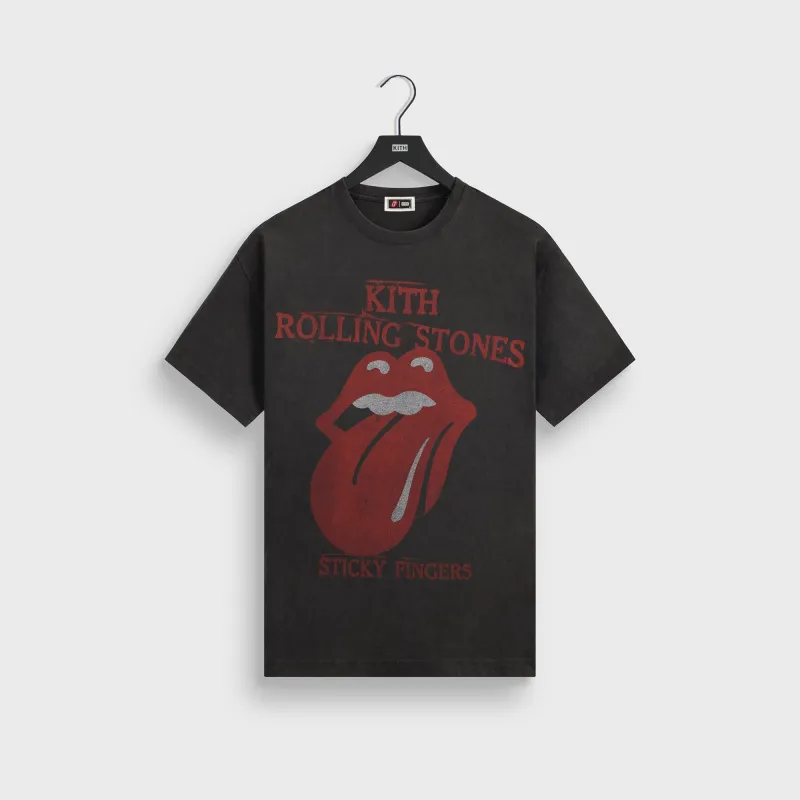 Kith for The Rolling Stones Sticky Fingers Vintage Tee - Kindling sold by Kith