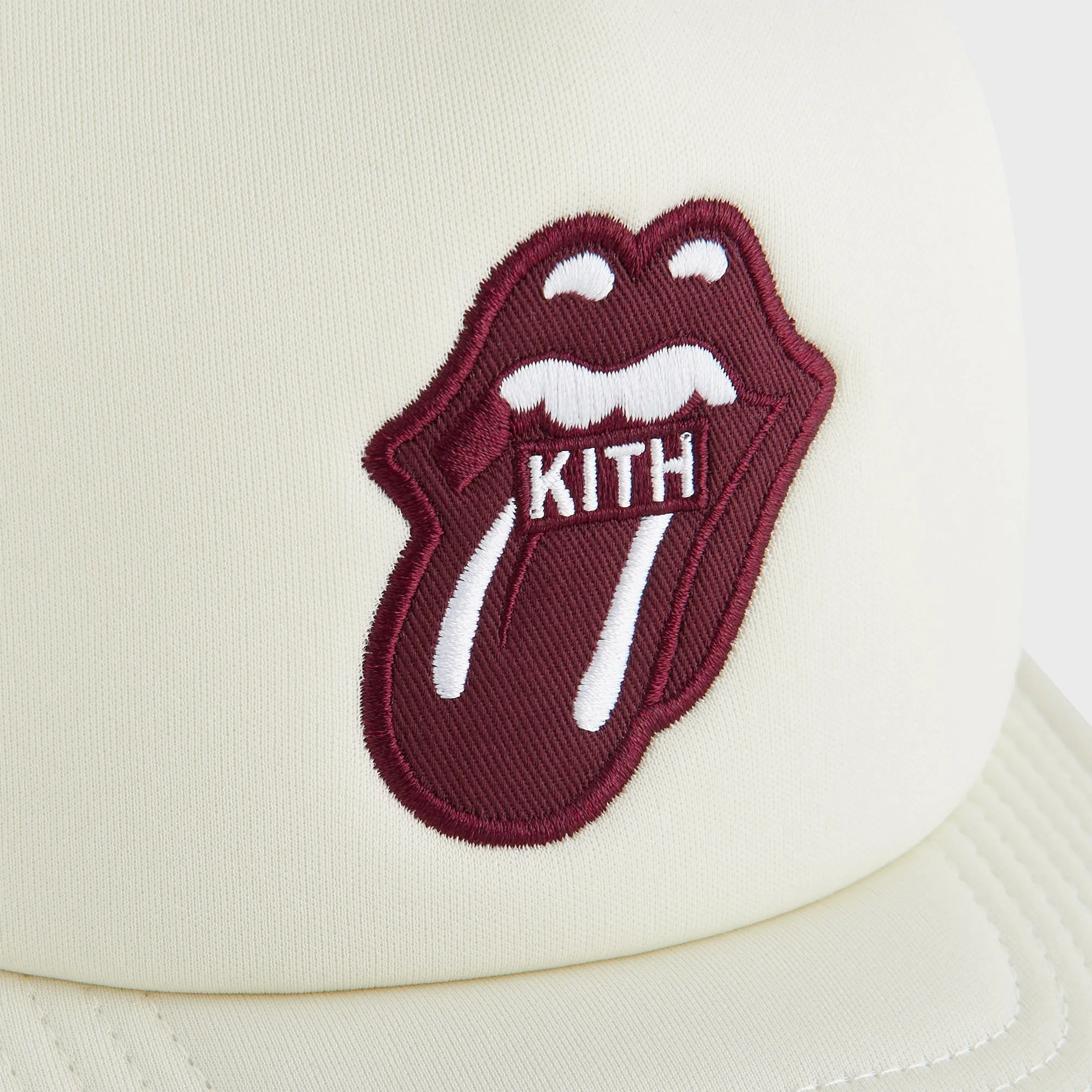 Kith for The Rolling Stones Nolan Trucker Hat - Muslin sold by Kith product image thumbnail 5