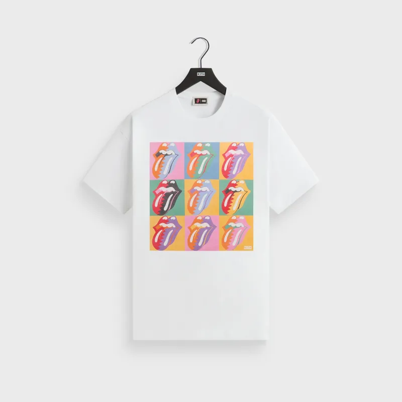 Kith for The Rolling Stones 1989 Tour Vintage Tee - White sold by Kith
