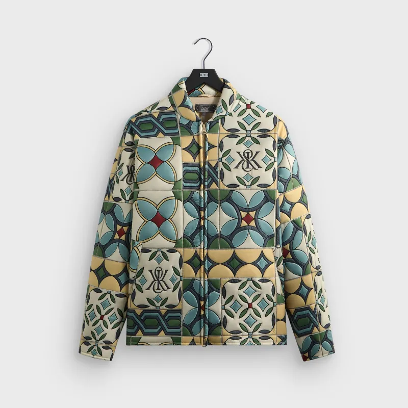 Kith Full Zip Brixton Puffed Shirt Jacket - Session sold by Kith