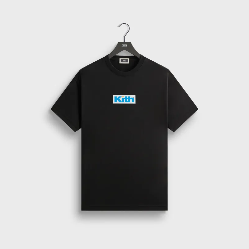 Kith Retro Logo Tee - Black sold by Kith