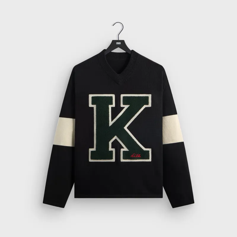 Kith for AVIREX Beau Knit K Jersey - Black sold by Kith