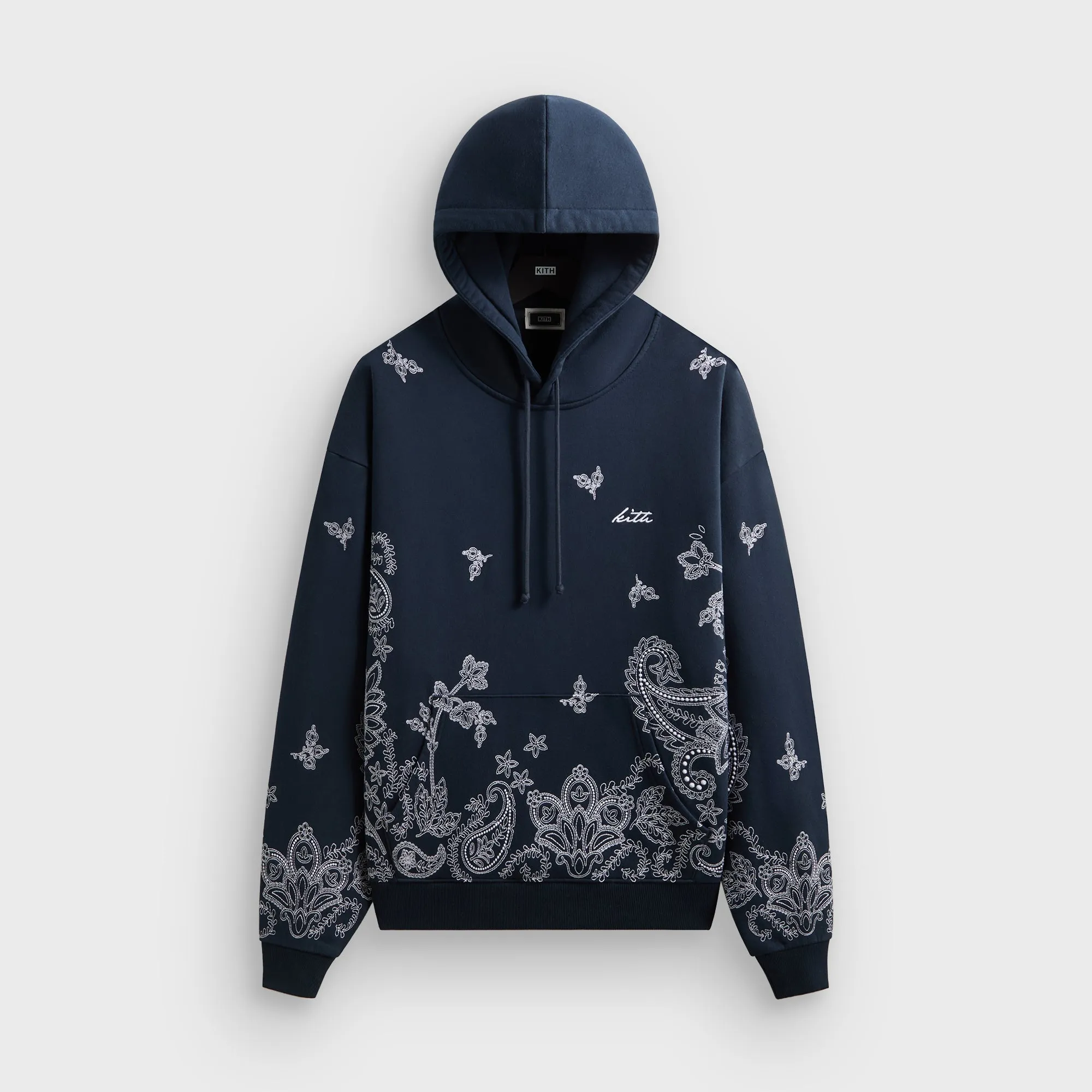 Kith Falling Paisley Nelson Hoodie - Nocturnal sold by Kith