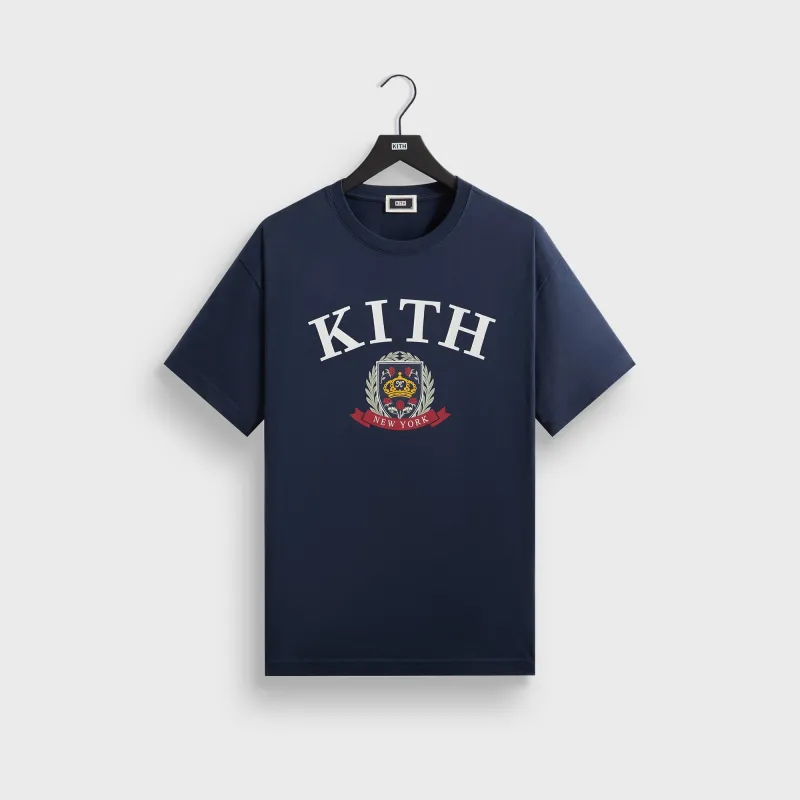 Kith New York Crest Tee - Nocturnal sold by Kith