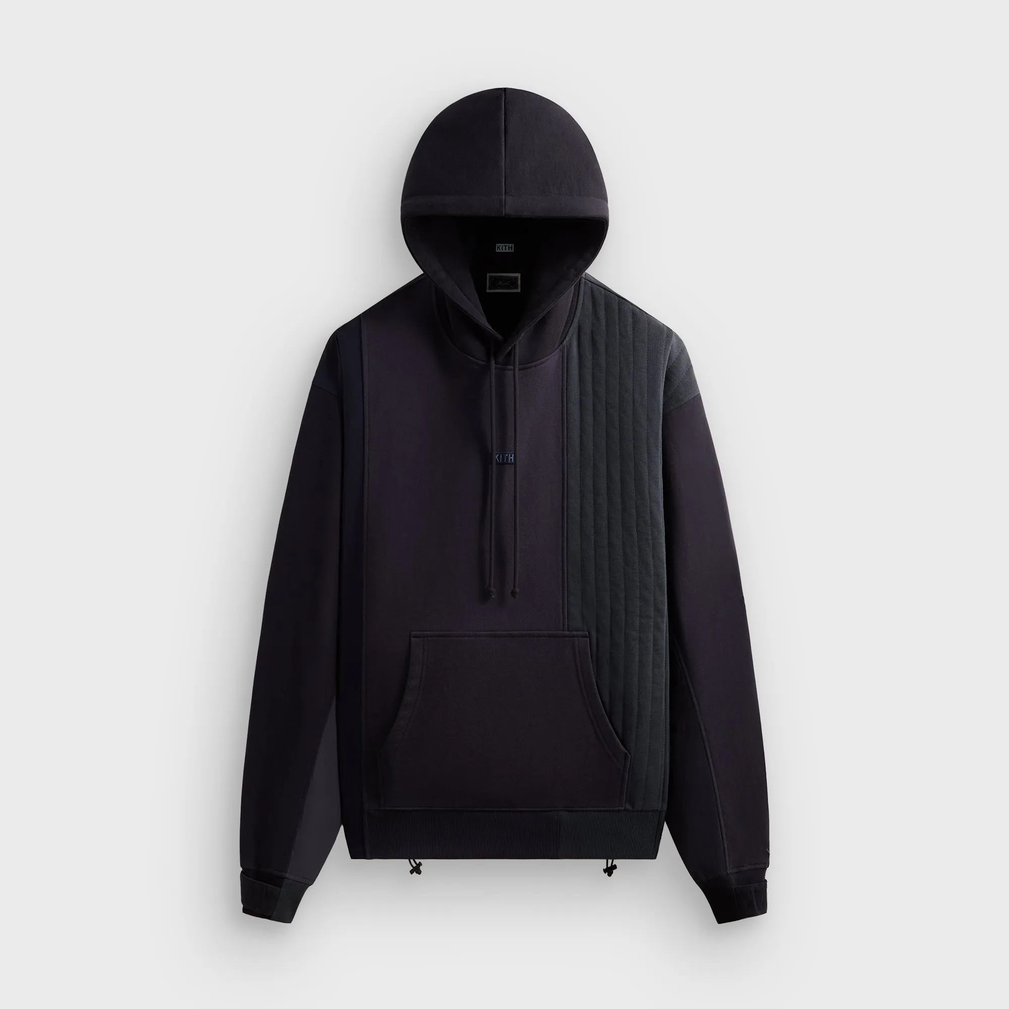 Kith Nylon Combo Nelson Hoodie - Admiral sold by Kith