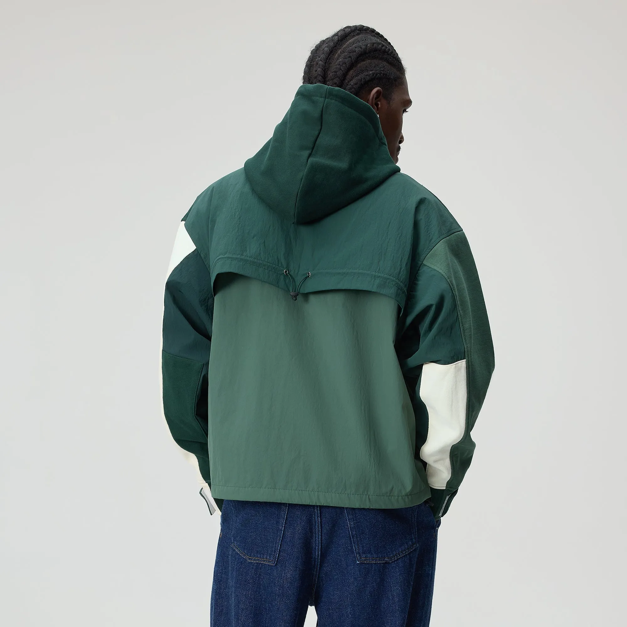 Kith Nylon Combo Nelson Hoodie - Stadium sold by Kith product image thumbnail 3