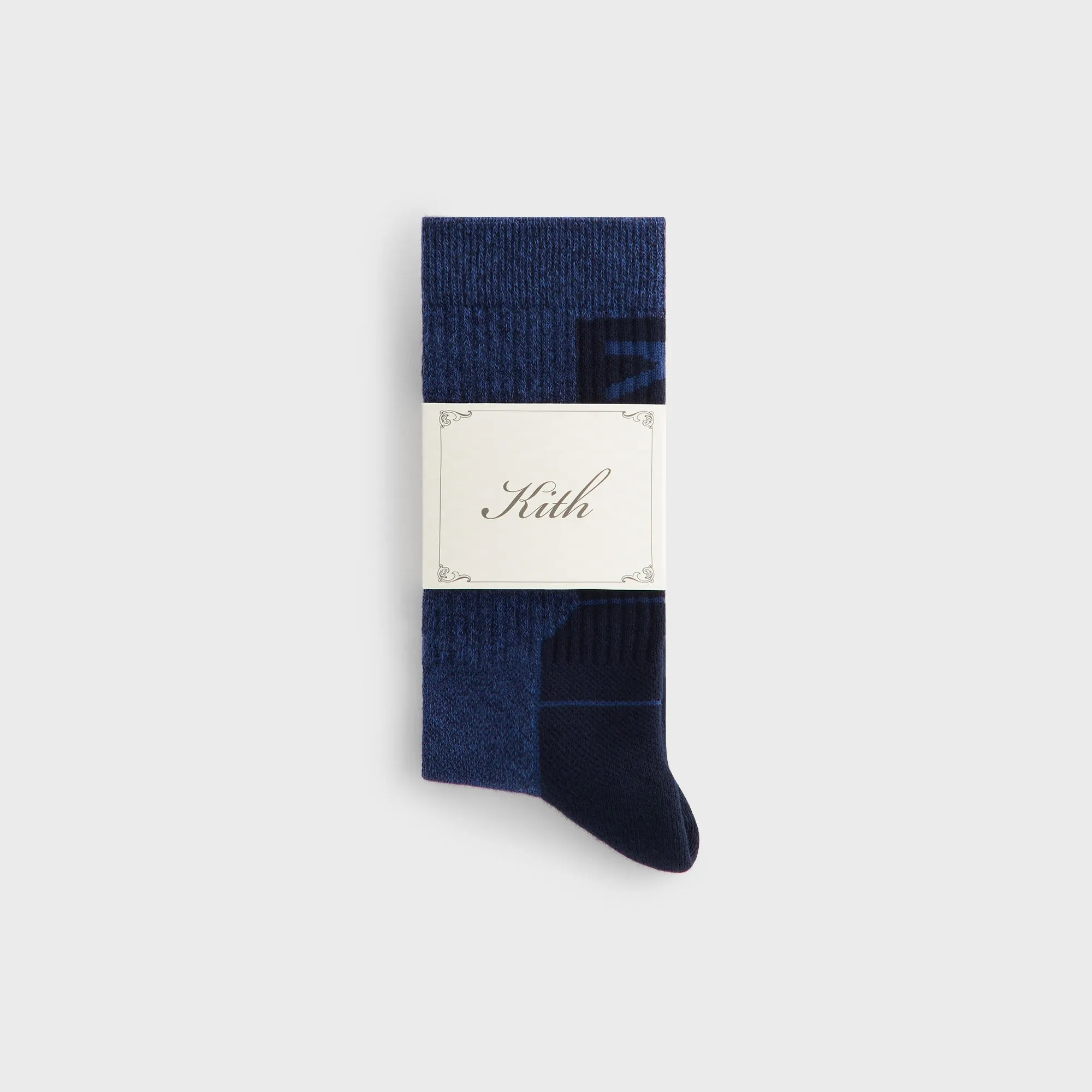 Kith Classic Logo Equipment Socks - Nocturnal sold by Kith product image thumbnail 2