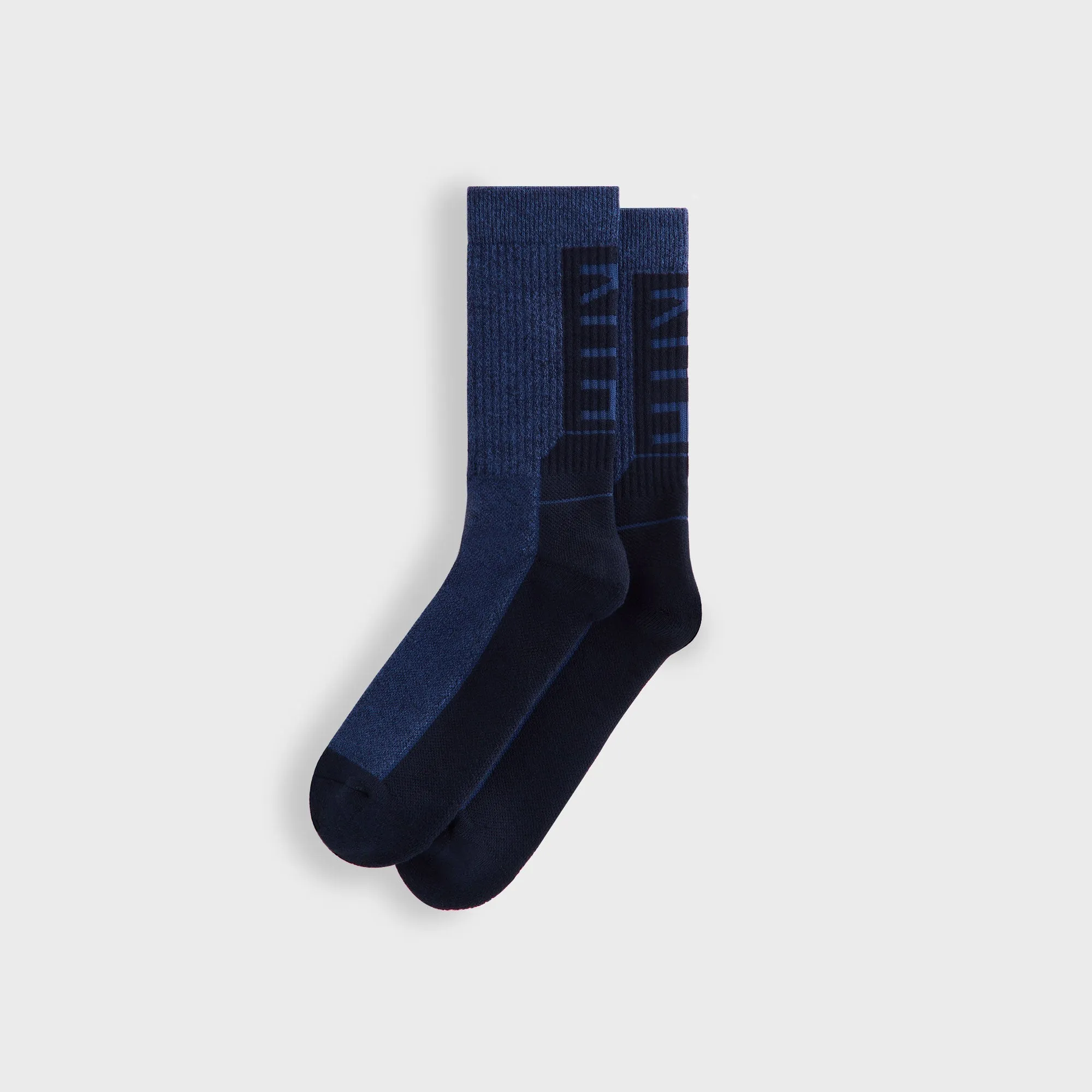 Kith Classic Logo Equipment Socks - Nocturnal sold by Kith