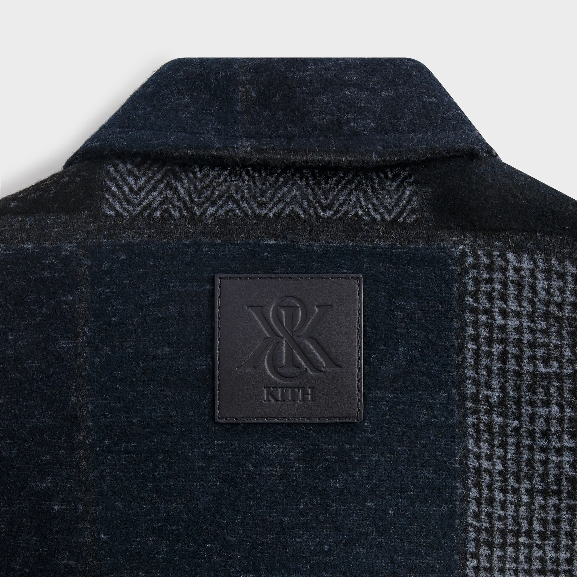 Kith Patchwork Wool Raya Blazer - Nocturnal sold by Kith product image thumbnail 4