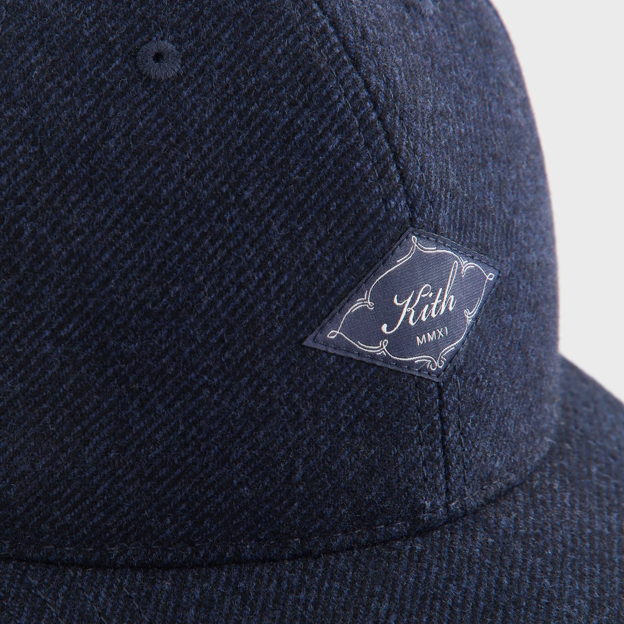 Kith Lightweight Wool Twill Aaron Hitch Classic Cap - Nocturnal sold by Kith product image thumbnail 5
