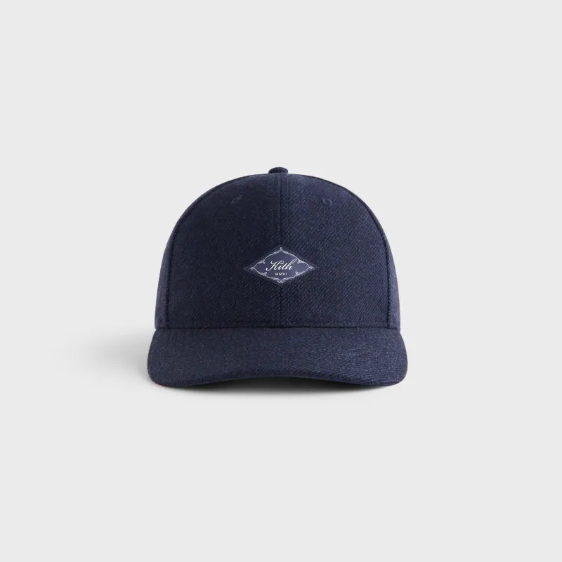 Kith Lightweight Wool Twill Aaron Hitch Classic Cap - Nocturnal sold by Kith