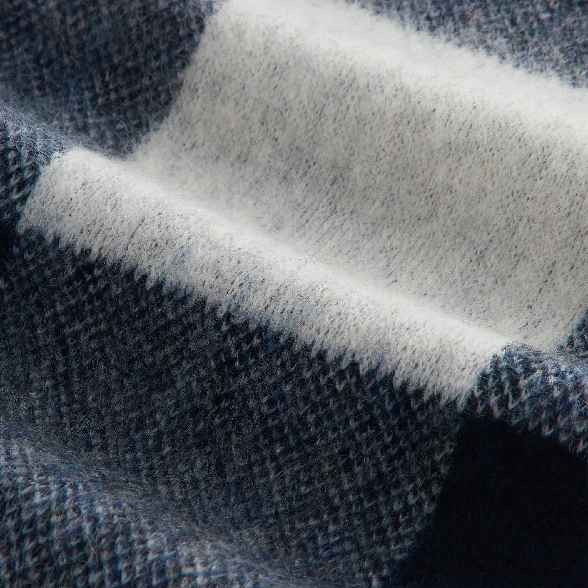 Kith Plaid Mohair Scarf - Nocturnal sold by Kith product image thumbnail 4