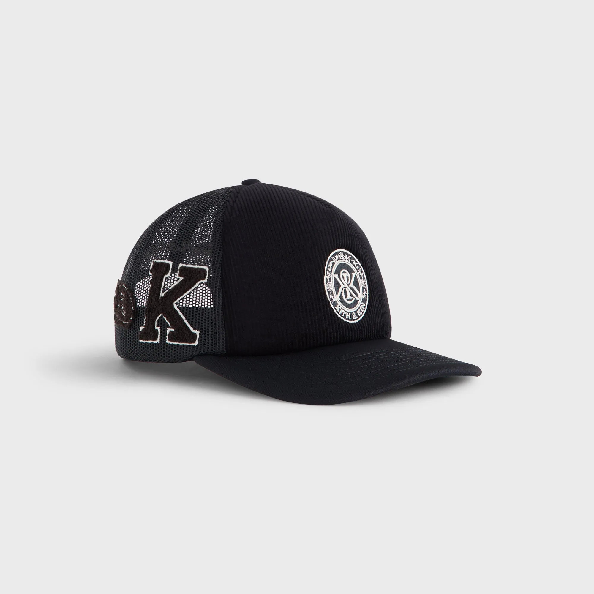 Kith Corduroy Nolan Trucker Hat - Black sold by Kith product image thumbnail 3