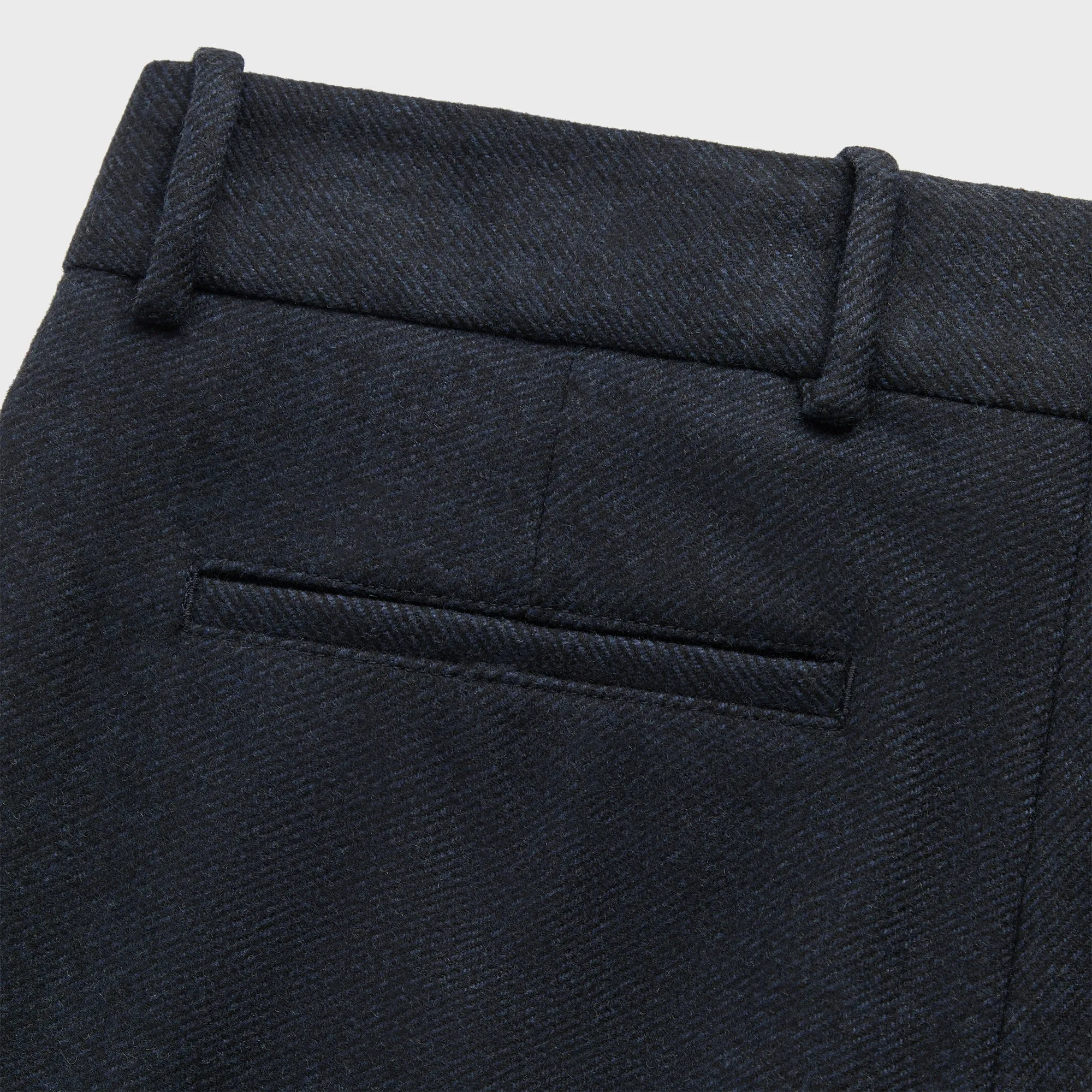 Kith Wool Twill Kylan Pleated Trouser - Nocturnal sold by Kith product image thumbnail 4