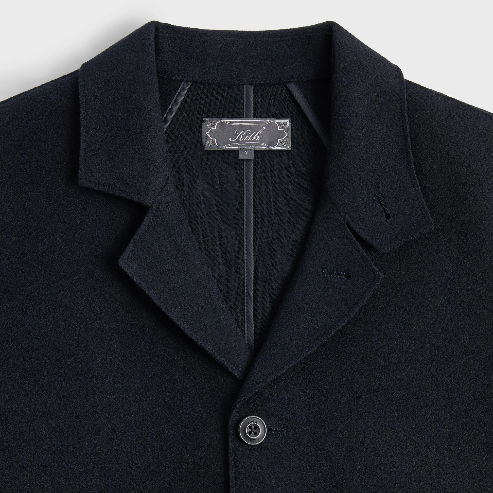 Kith Felted Jersey Savion Jacket - Ink sold by Kith product image thumbnail 4