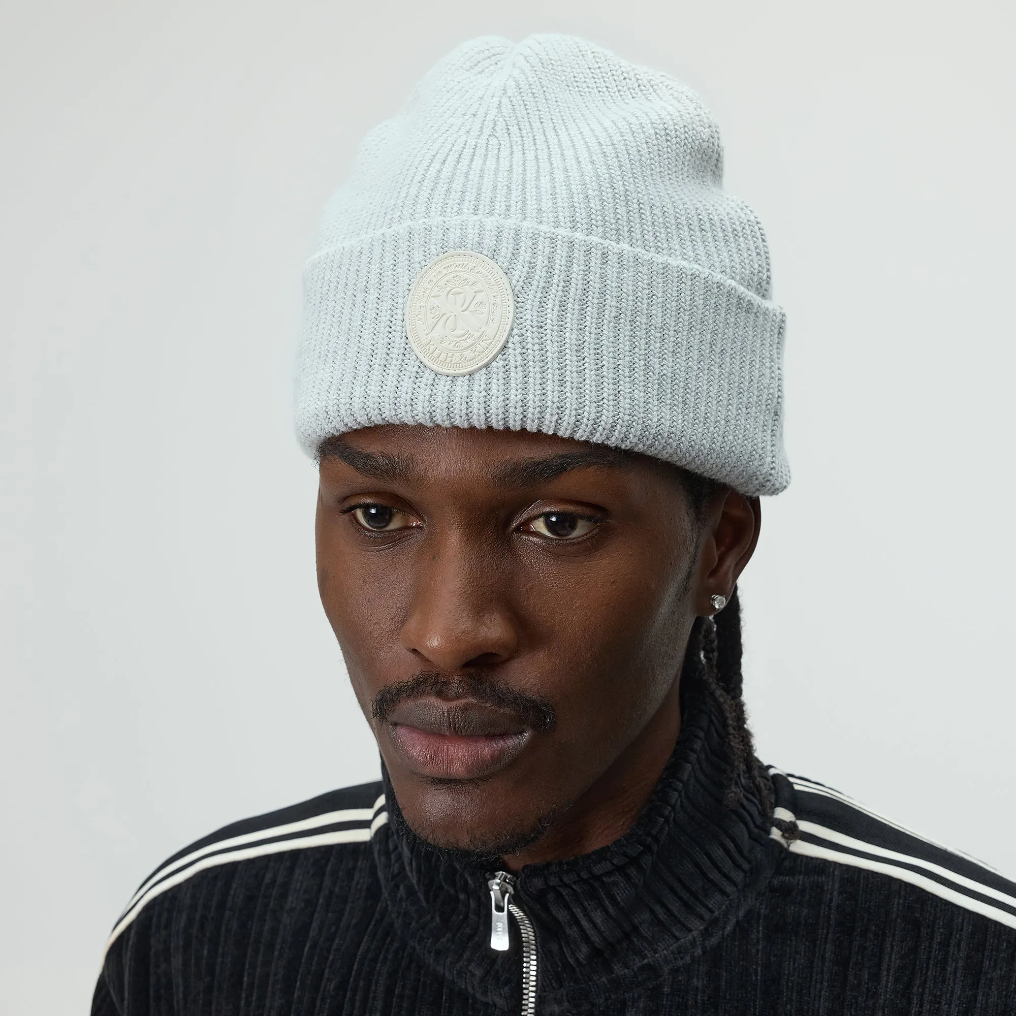 Kith Mia Beanie - Light Heather Grey sold by Kith product image thumbnail 2