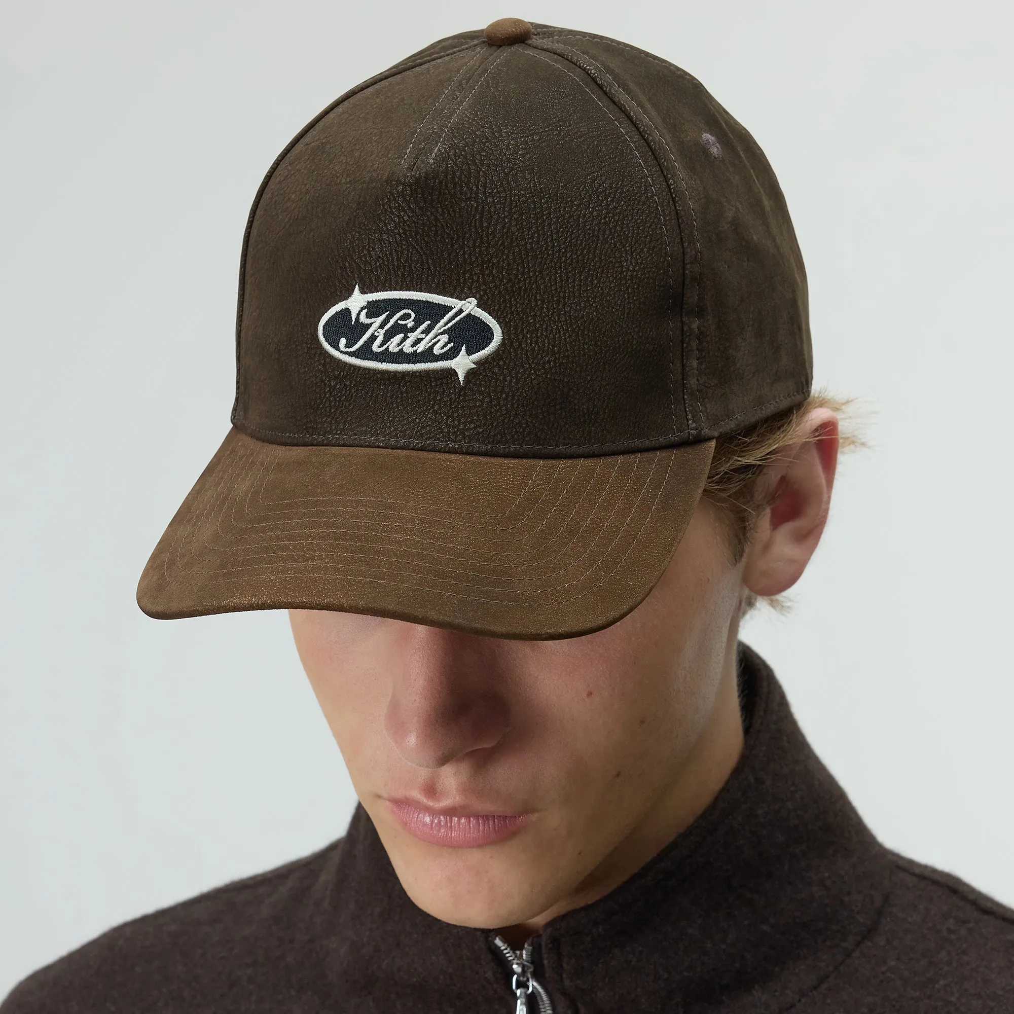 Kith Velvet Patina Bay Low Pinch Crown Snapback - Clever sold by Kith product image thumbnail 2