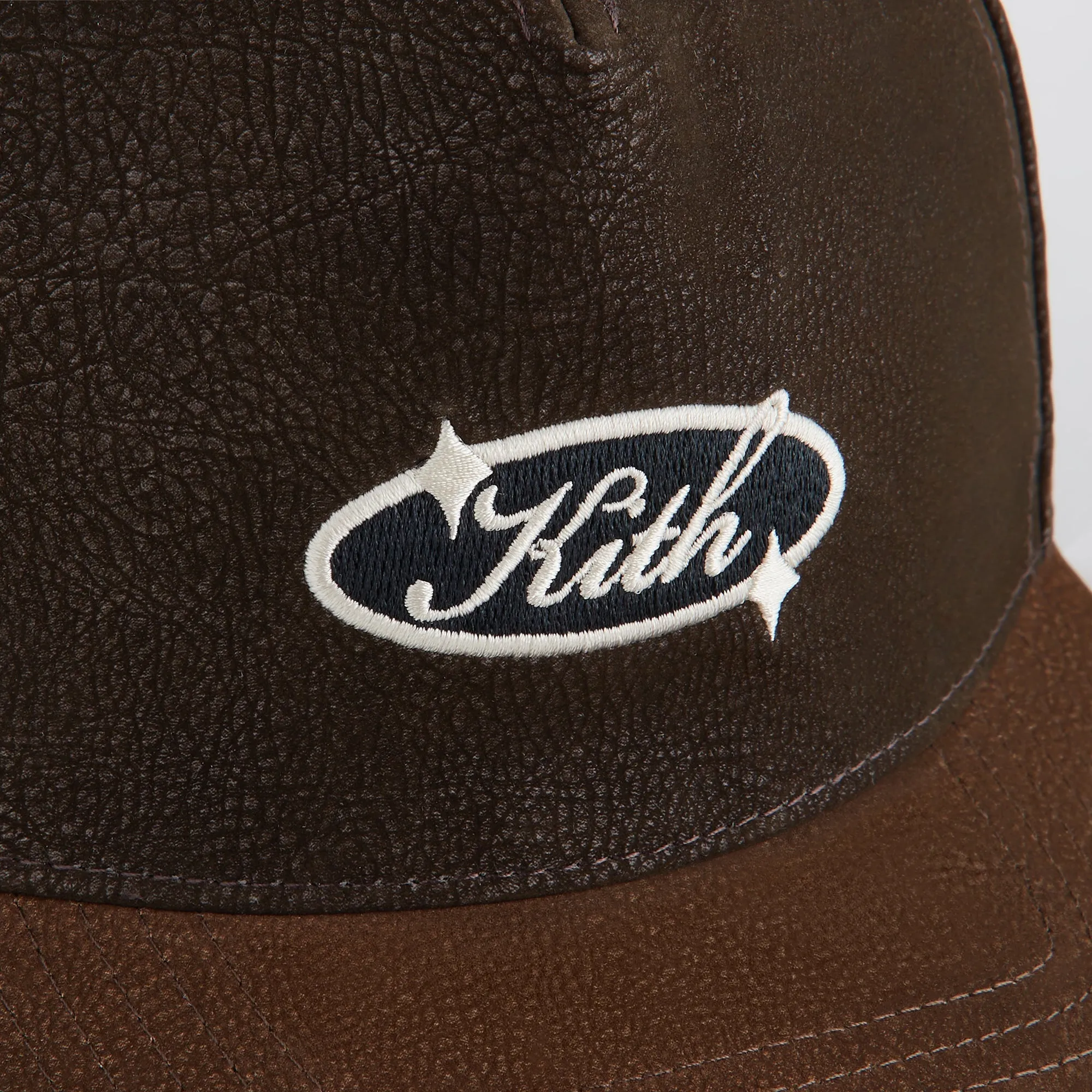 Kith Velvet Patina Bay Low Pinch Crown Snapback - Clever sold by Kith product image thumbnail 5