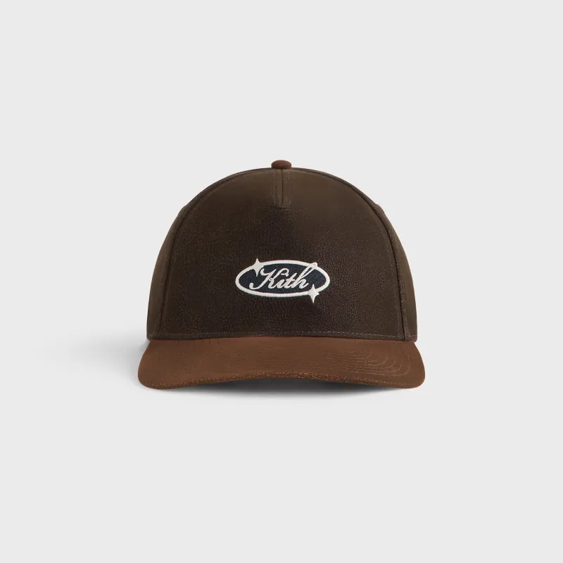 Kith Velvet Patina Bay Low Pinch Crown Snapback - Clever sold by Kith