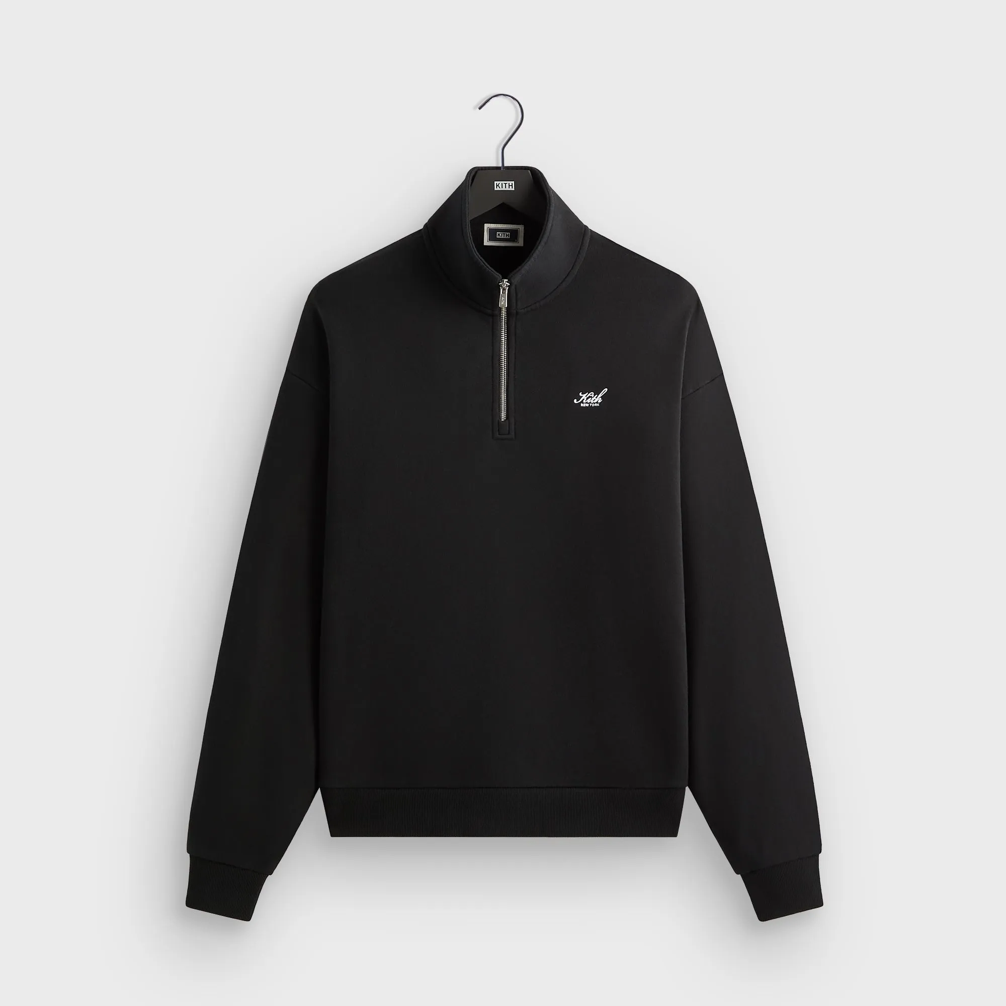 Kith Nelson Quarter Zip - Black sold by Kith