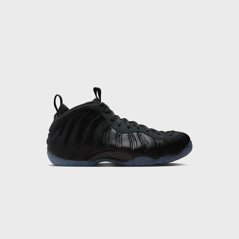Nike Air Foamposite One - Black / Dark Smoke Grey sold by Kith