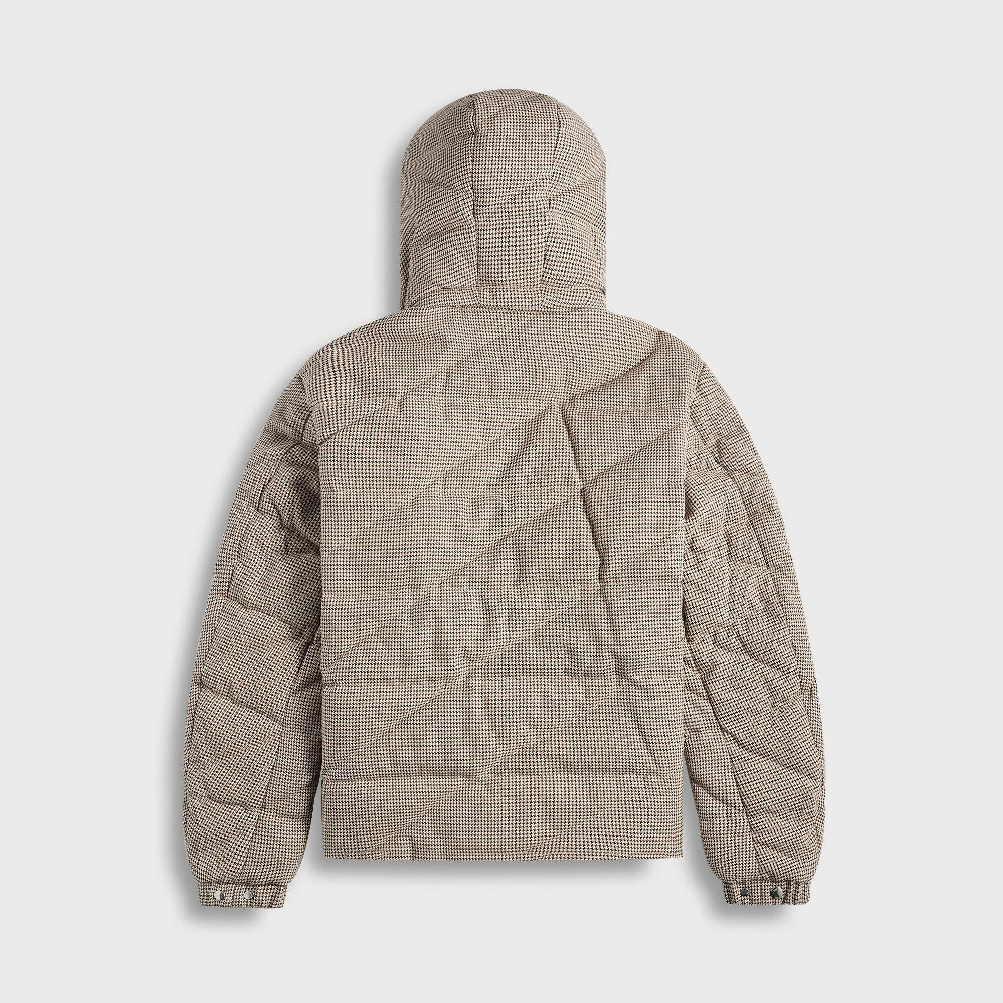 Moncler Psyllos Wool-Blend Hooded Down Jacket - Grey sold by Kith product image thumbnail 2