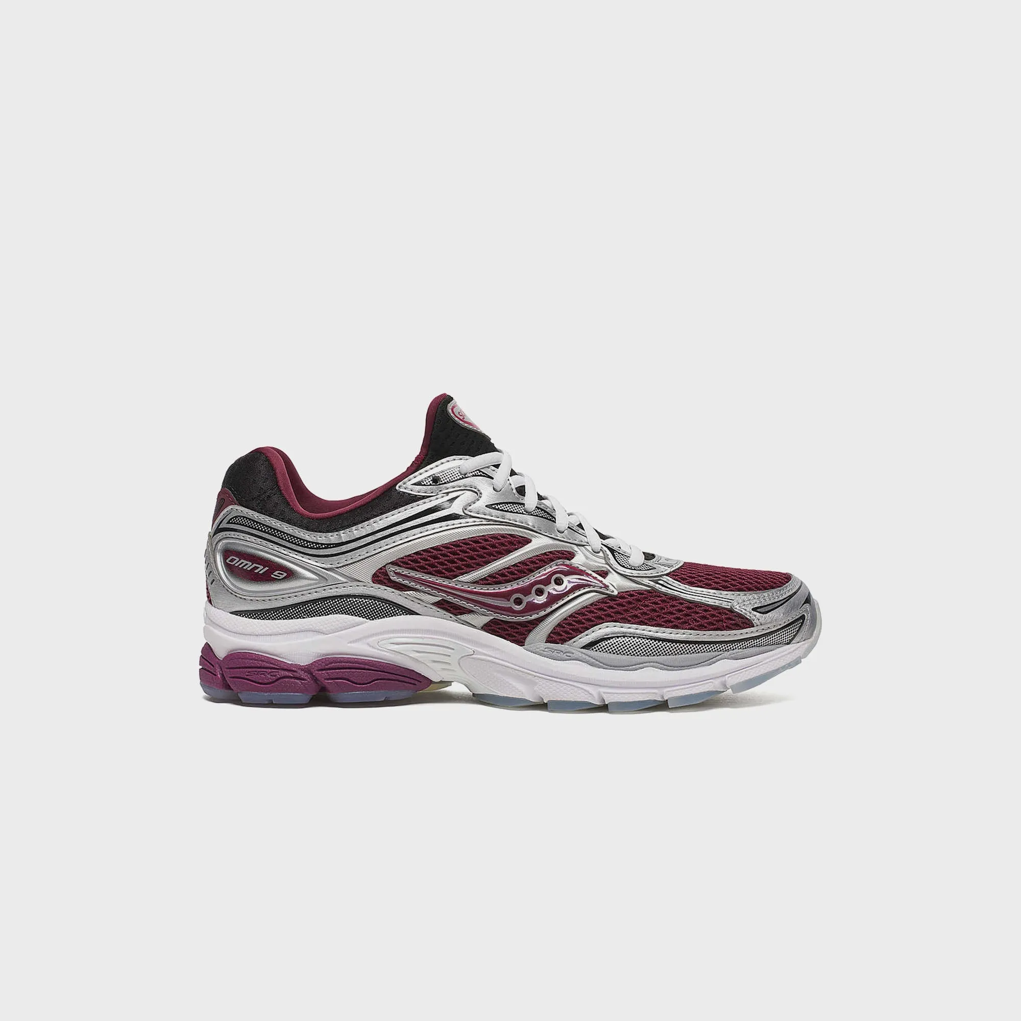 Saucony Progrid Omni 9 Socktop - Maroon / Black sold by Kith