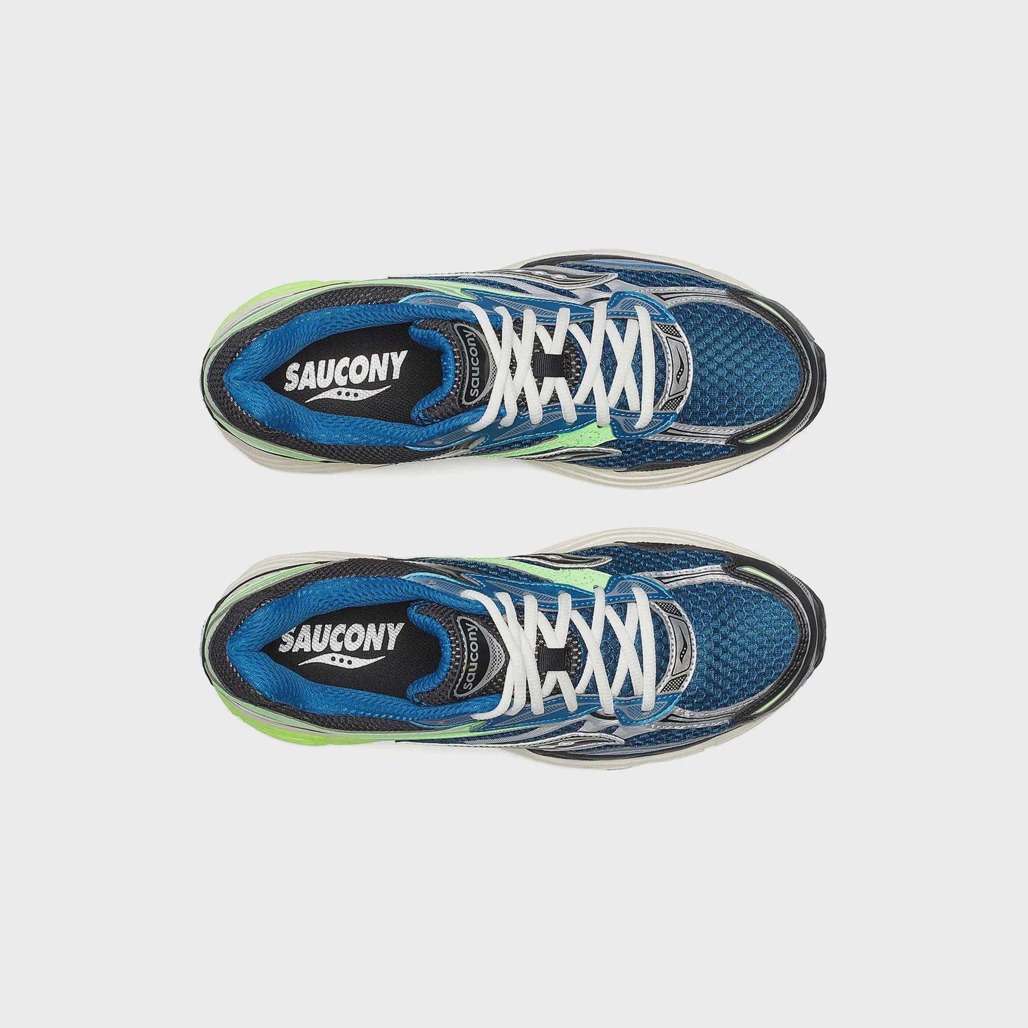 Saucony Progrid Omni 9 - Blue / Lime sold by Kith product image thumbnail 4