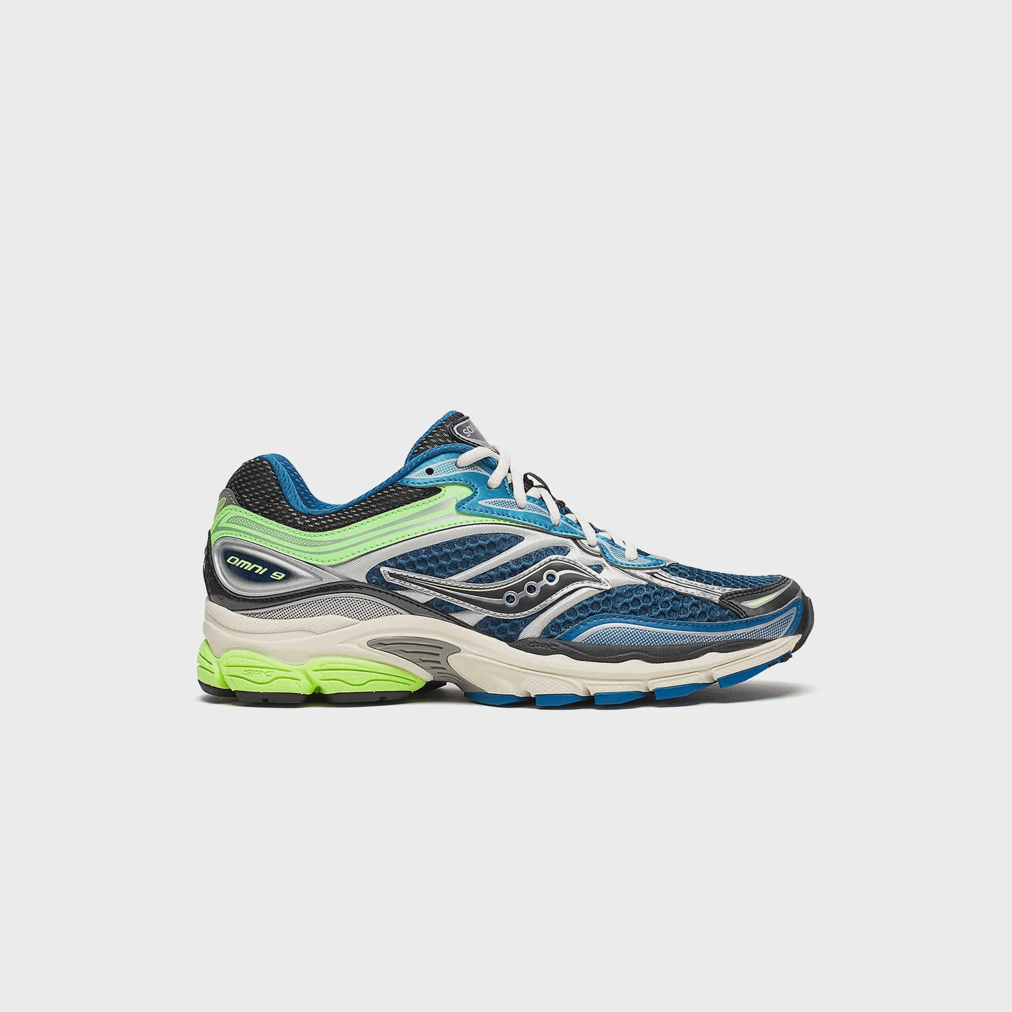Saucony Progrid Omni 9 - Blue / Lime sold by Kith