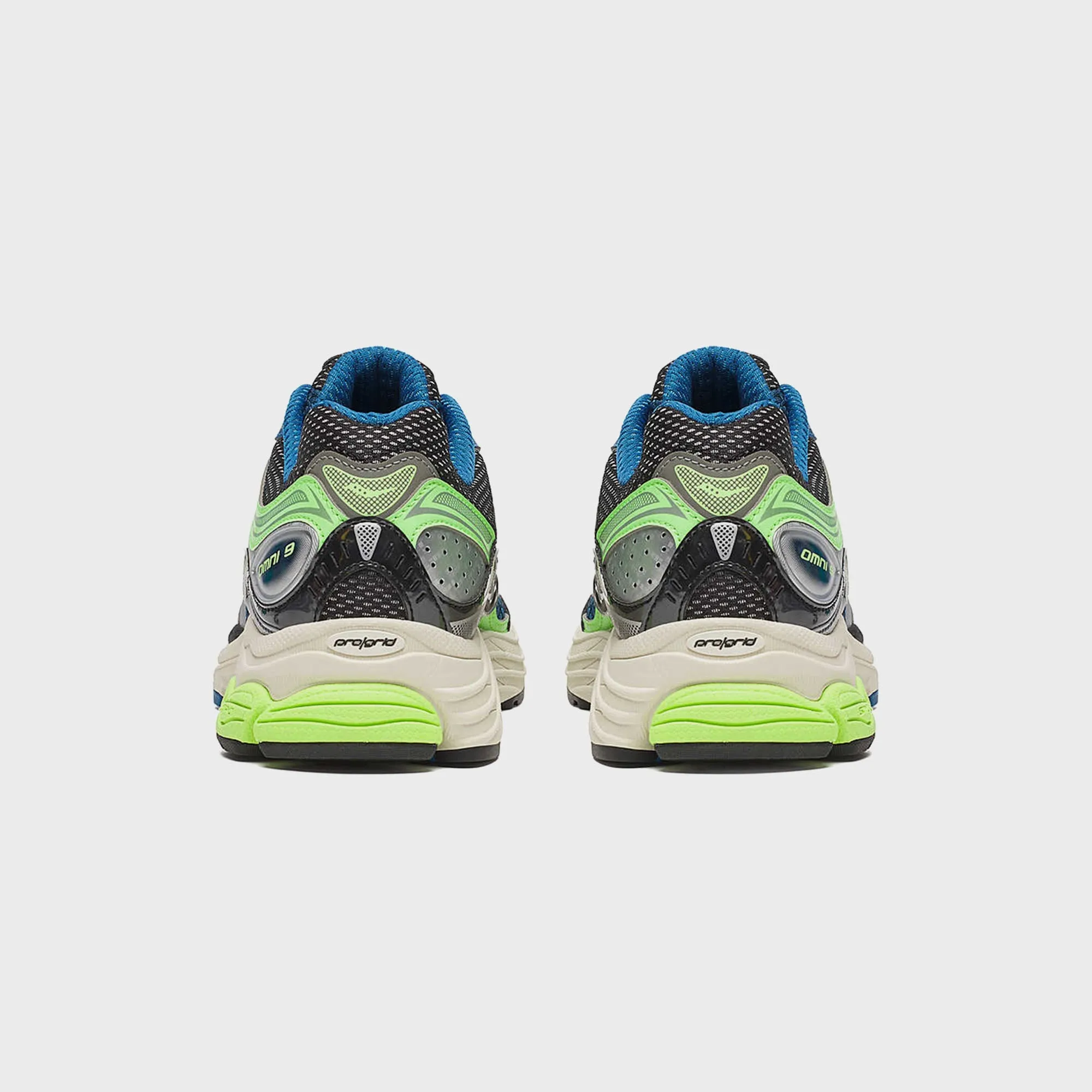 Saucony Progrid Omni 9 - Blue / Lime sold by Kith product image thumbnail 3
