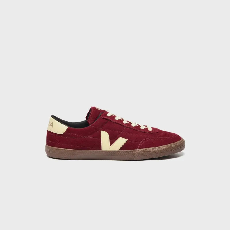Veja WMNS Panenka Suede - Grenat / Sun / Bark sold by Kith