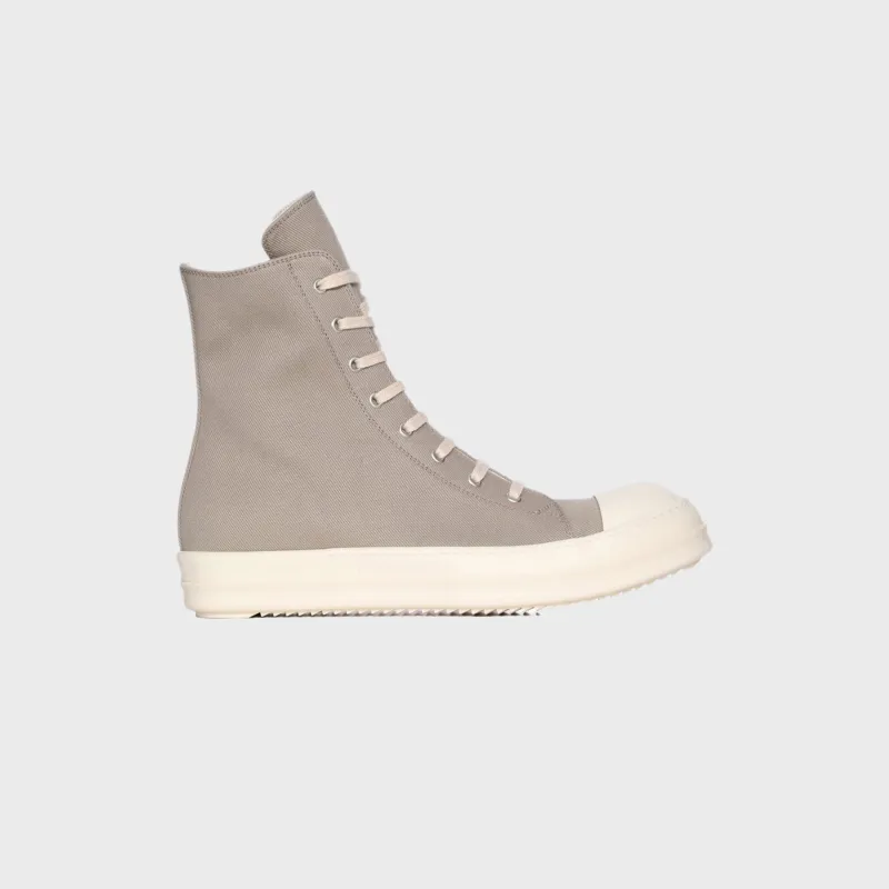 Rick Owens DRKSHDW Concordians High Sneaks - Dirty Pearl / Milk / Milk sold by Kith
